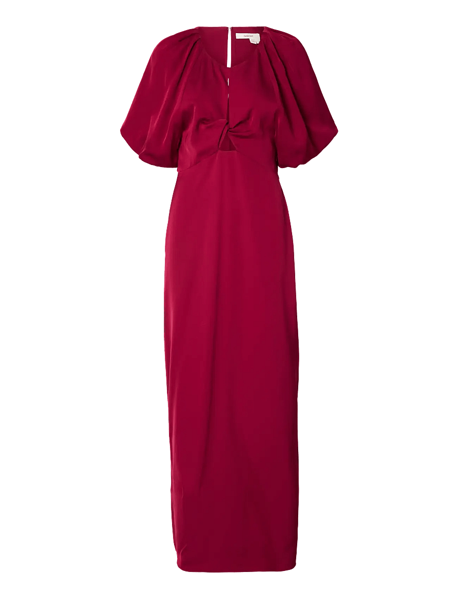 Selected - SLFLAURINA REGULAR 2/4 ANKLE DRESS - partykleider - anemone - 0