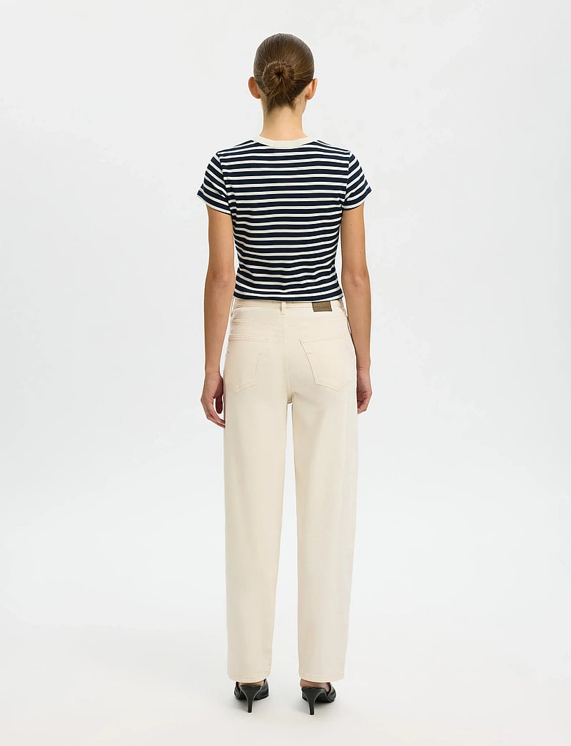 Selected - SLFMILLY SS TEE - t-shirts - dark sapphire - 2