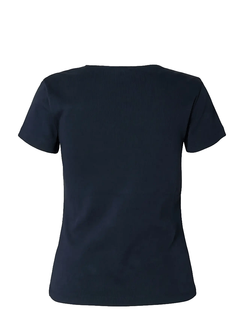 Selected - SLFMILLY SS TEE - t-shirts - dark sapphire - 2