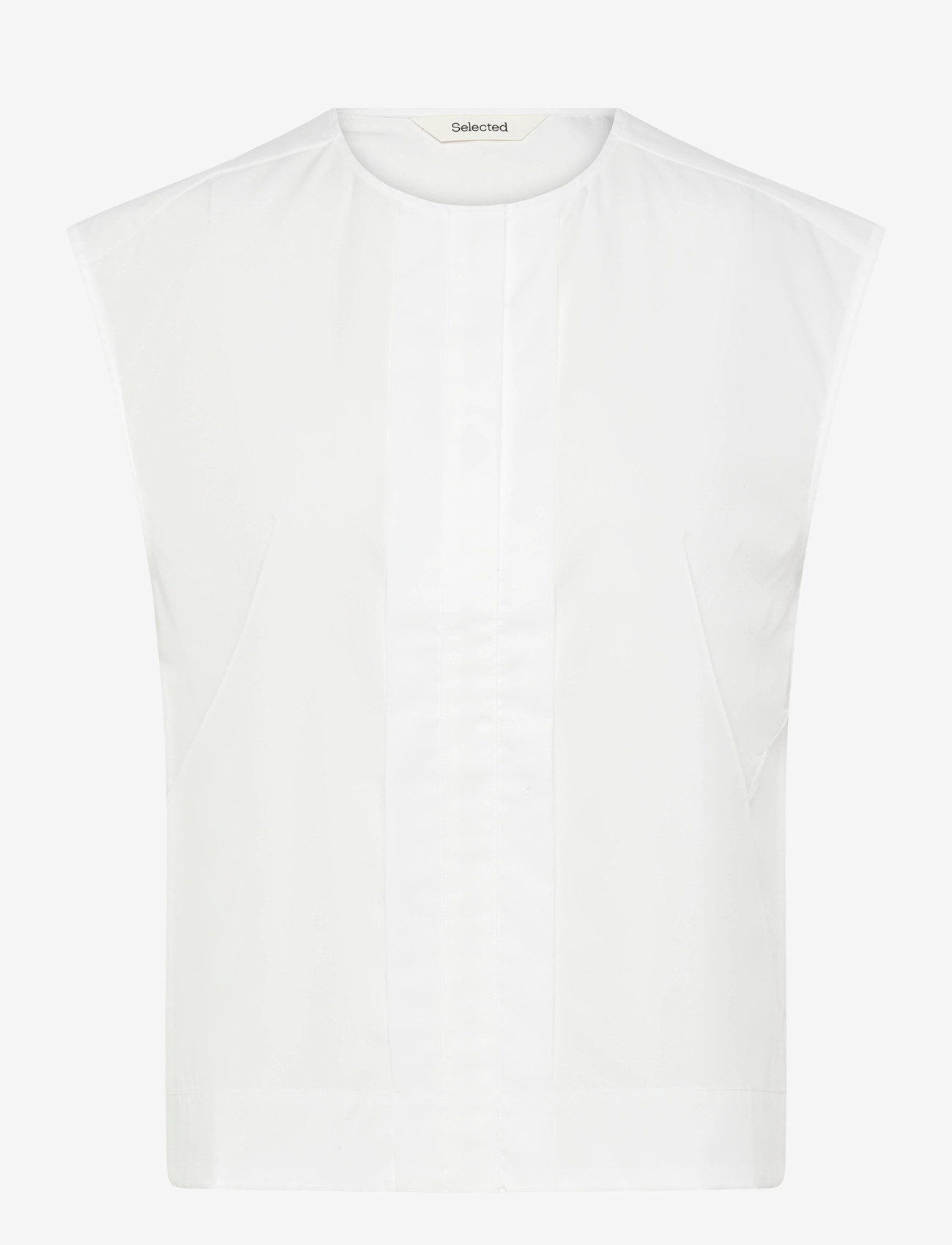 Selected - SLFDAN SL TOP EX - sleeveless tops - bright white - 0