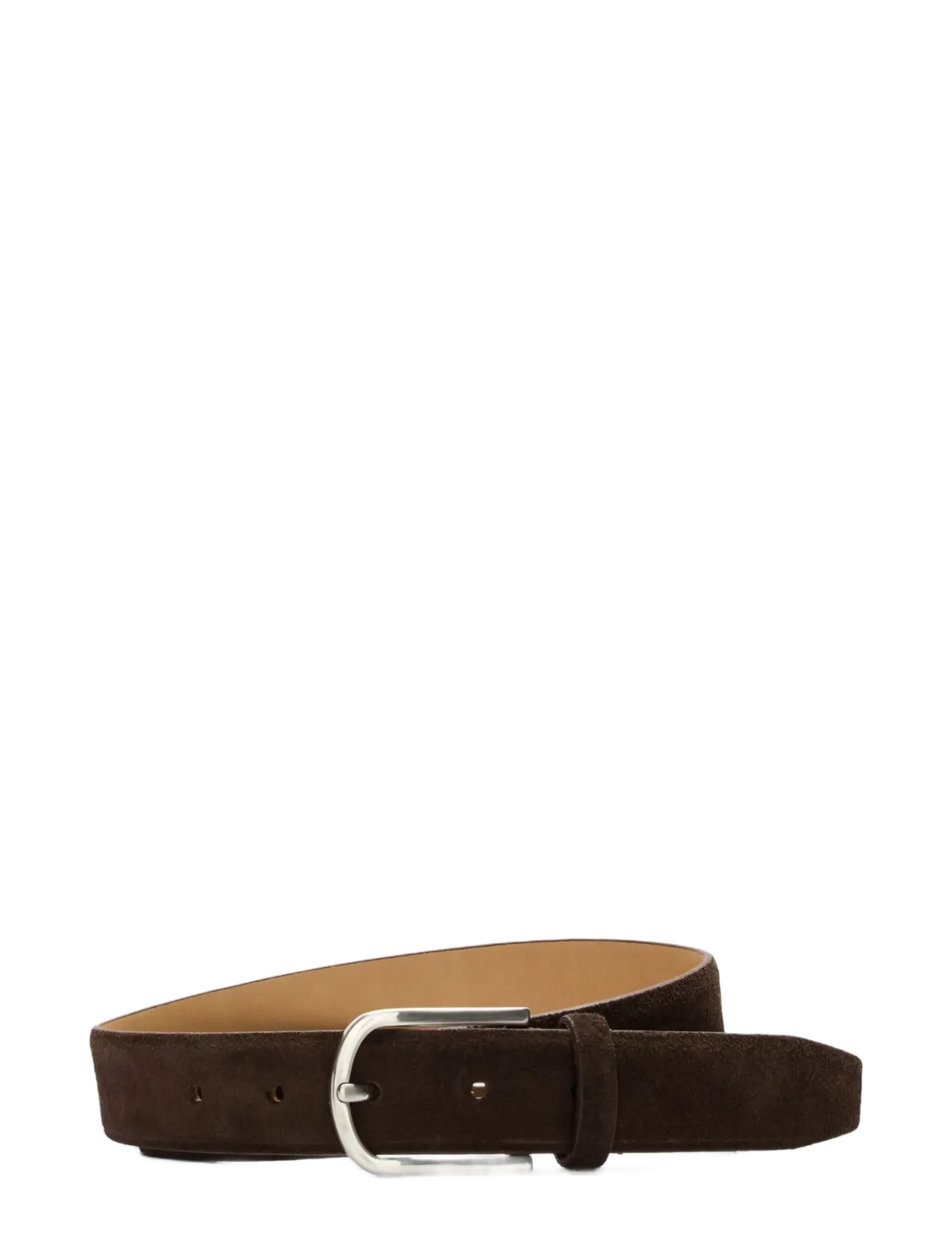 Selected Slwiona Suede Belt, 105, Brown, Belts > Casual Belt, Dame