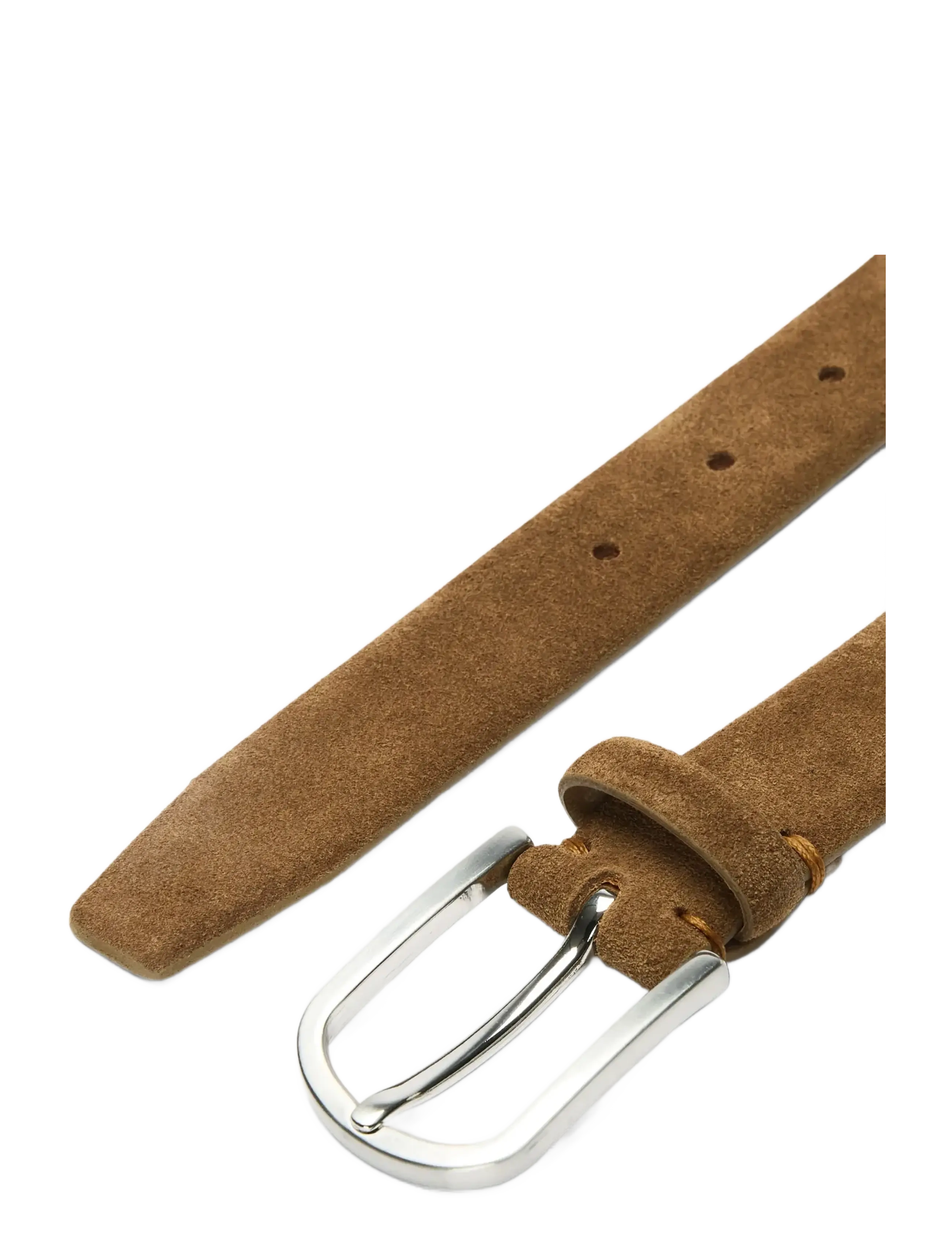 Selected - SLWIONA SUEDE BELT - læderbælter - tan - 1