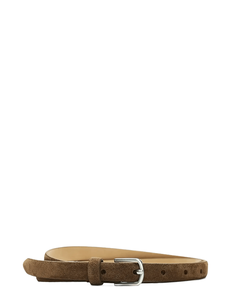 Selected - SLFIONA SLIM SUEDE BELT - casual gürtel - tan - 2