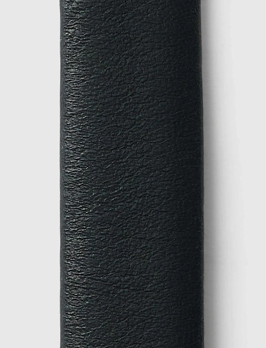 Selected - SLFBABETH SLIM LEATHER BELT - ledergürtel - black - 0