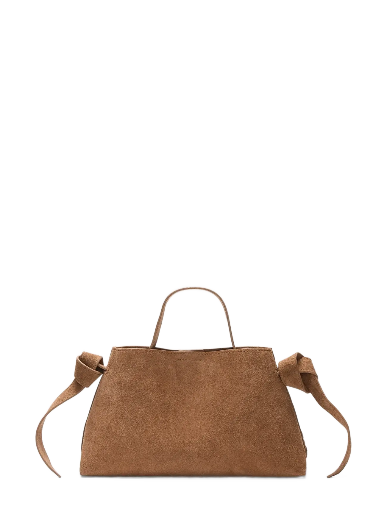 Selected - SLFSTELLA MINI SUEDE BAG - tan - 2