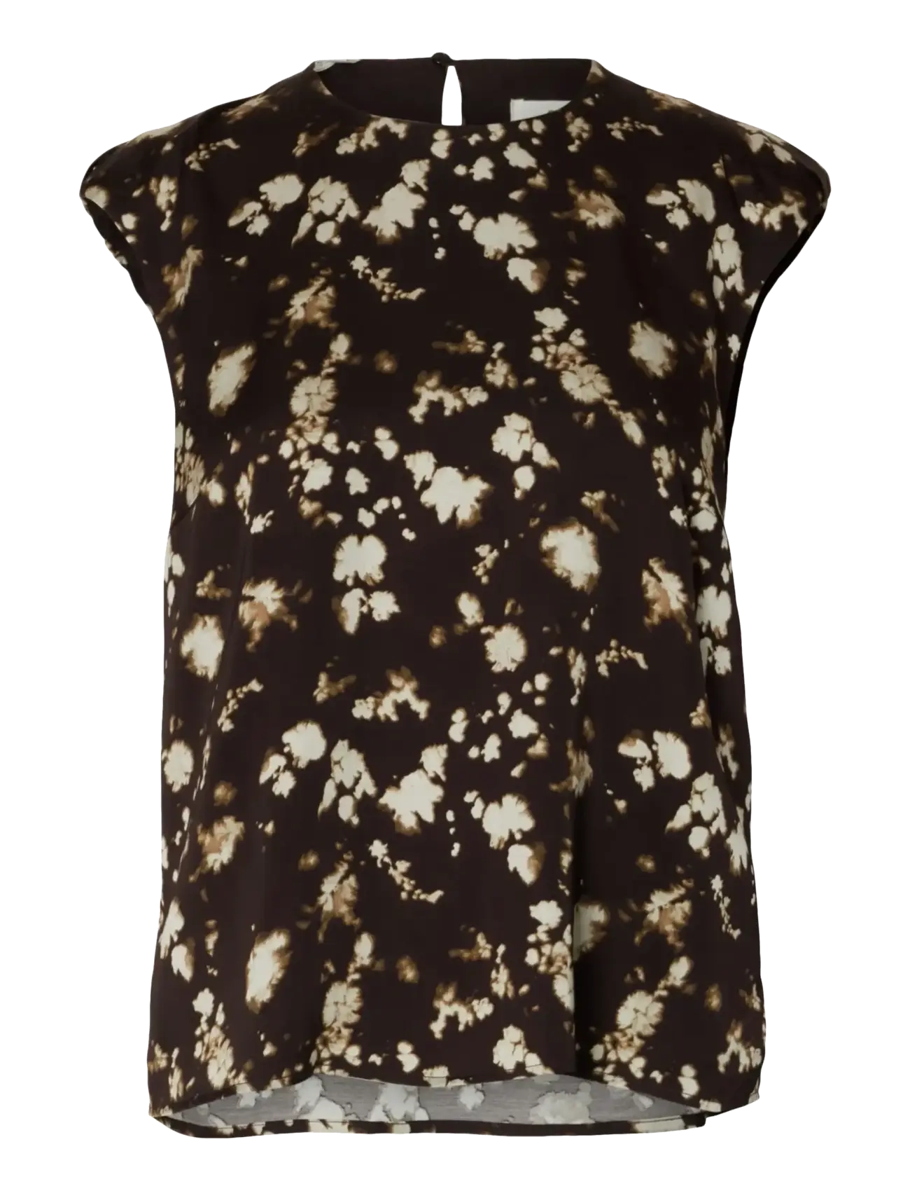 Selected SLFARONIA SL TOP EX - Bluser & Skjorter - DEMITASSE / brown