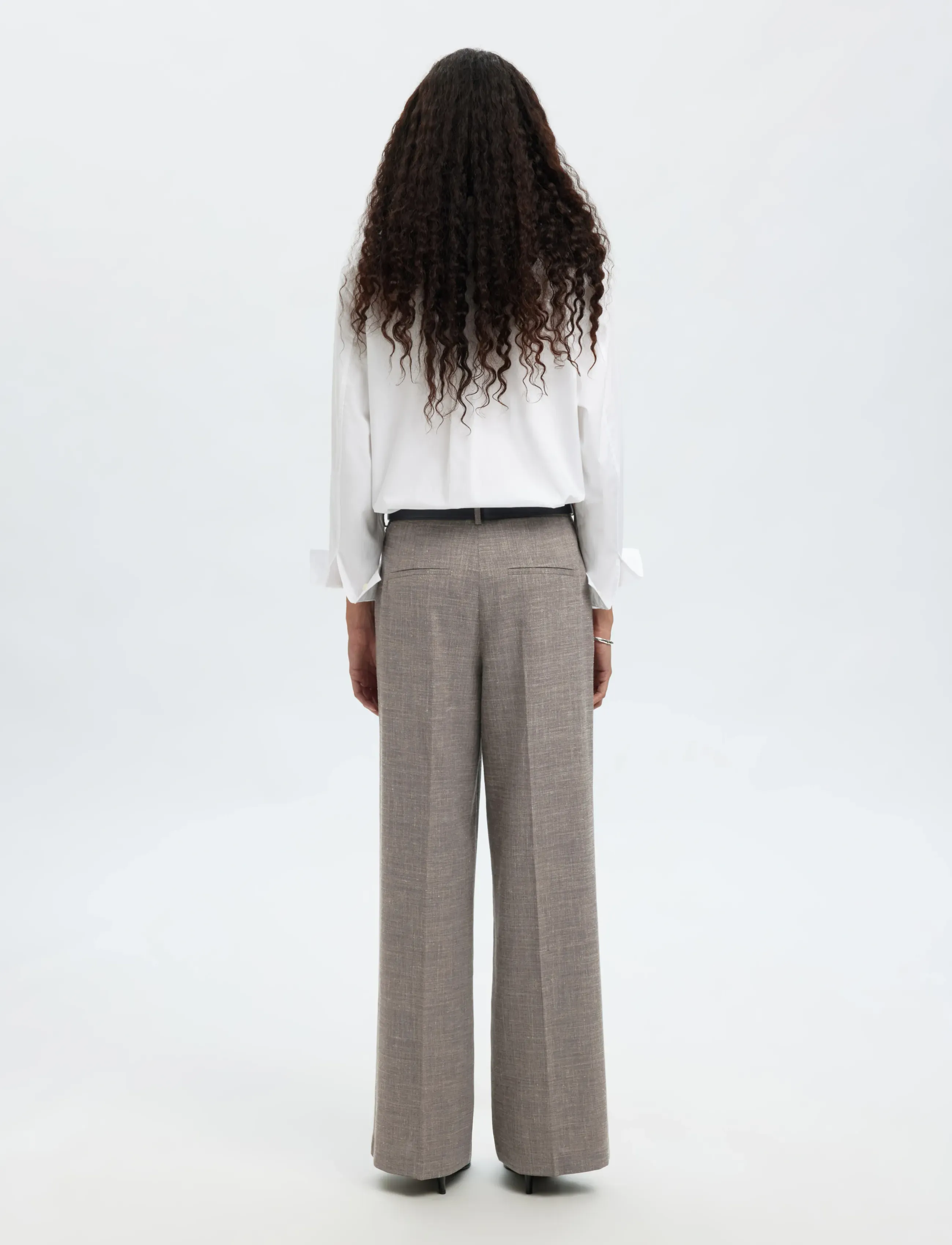 SELECTED Slfrae-Eliana Sun Hw Wide Pant kostymbyxor dam – bild 2