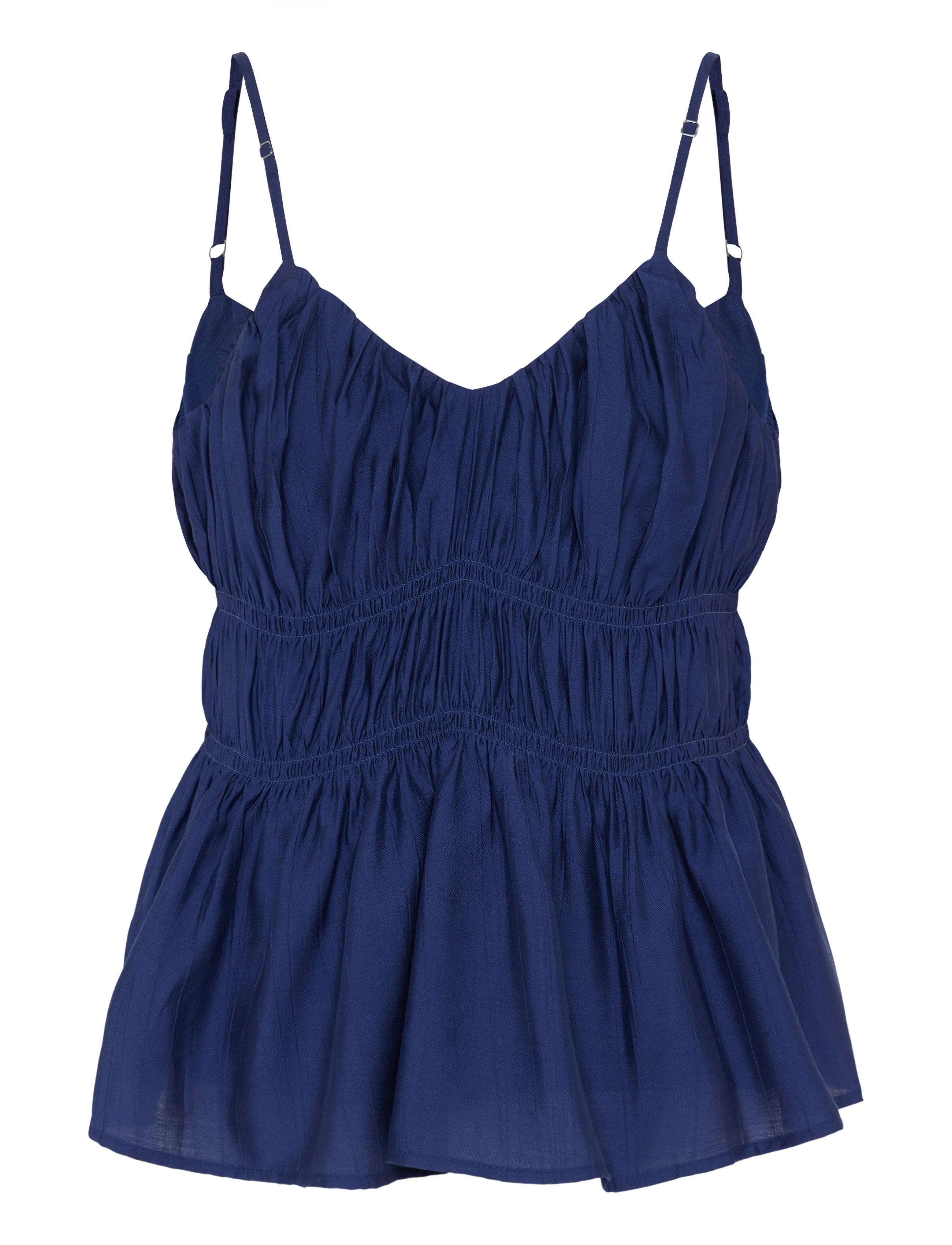 Selected - SLFJACKIE STRAP TOP B - Ärmellose blusen - ocean cavern - 1