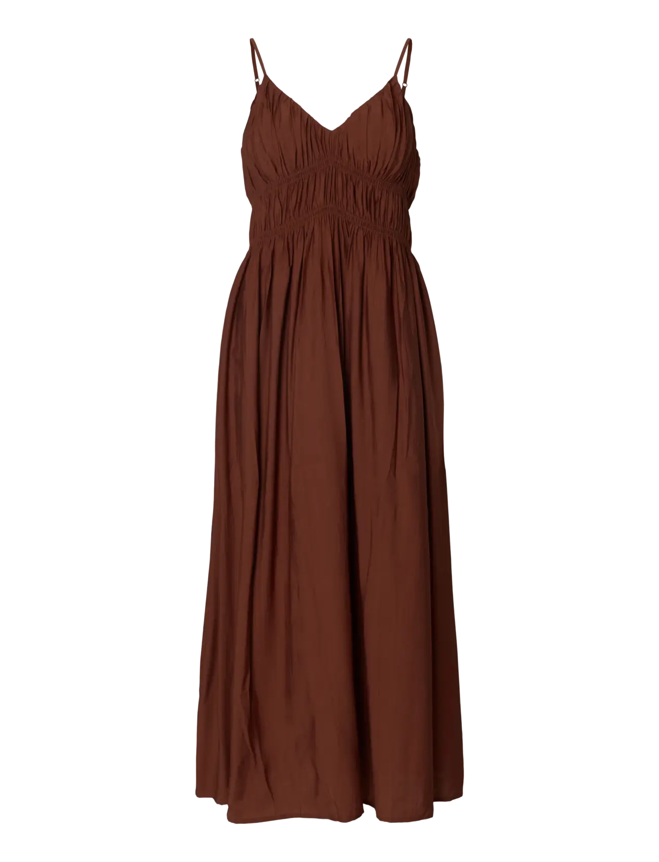 Selected - SLFJACKIE REGULAR STRAP ANKLE DRESS B - sommerkleider - cherry mahogany - 1