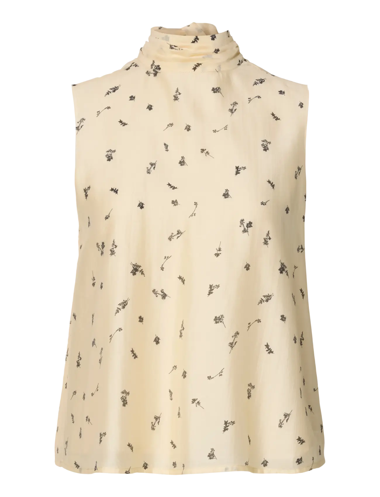 SELECTED Slfiris Sl Tie Oberteil B Cream - 42 - Damen