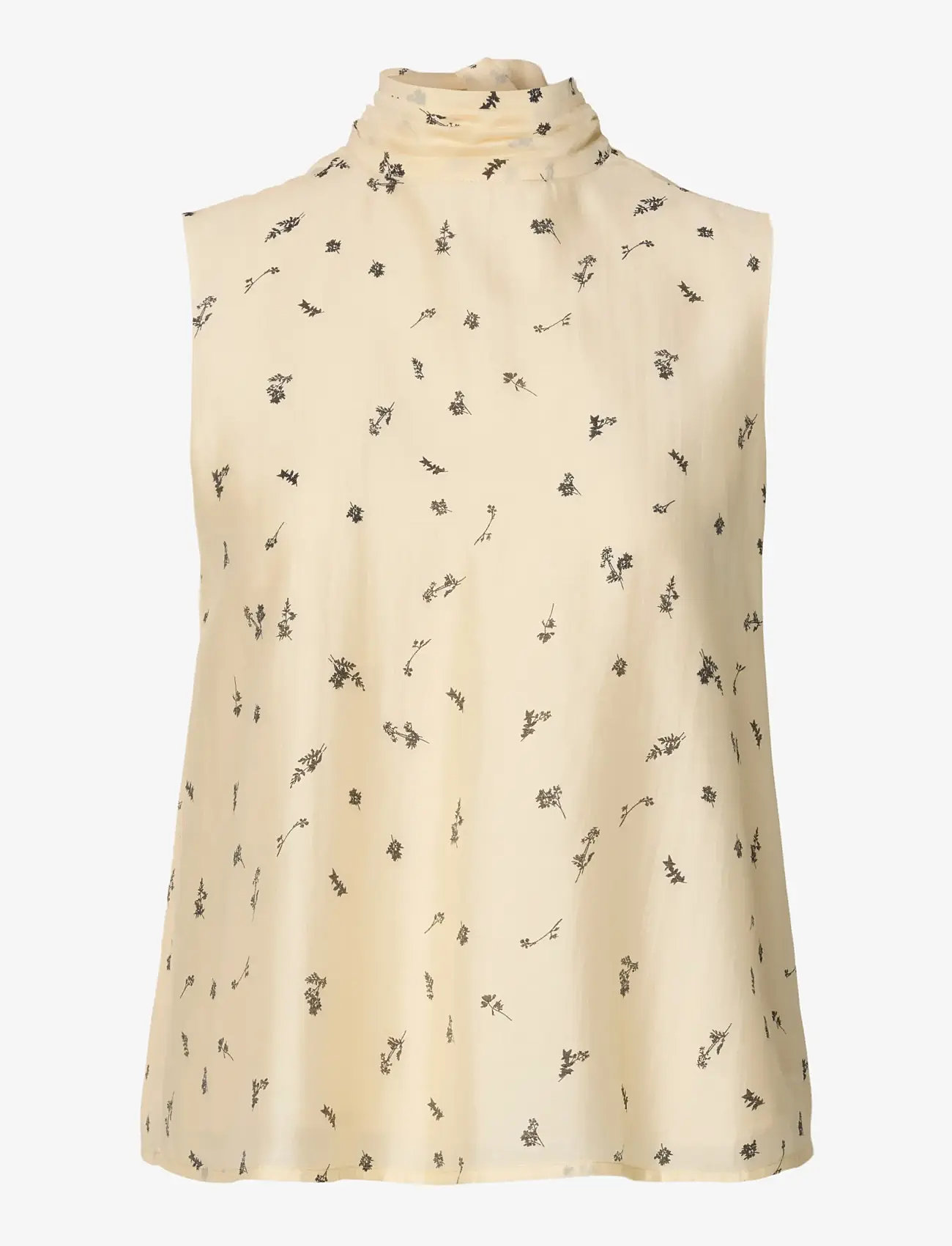Selected - SLFIRIS SL TIE TOP B - varrukateta pluusid - angora - 1