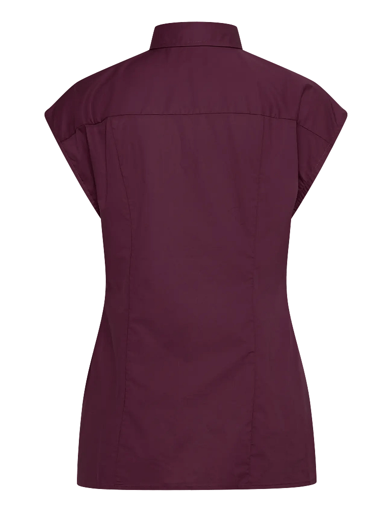 Selected - SLFDELIA-FINA SLIM SS SHIRT EX - kurzärmlige hemden - fig - 1