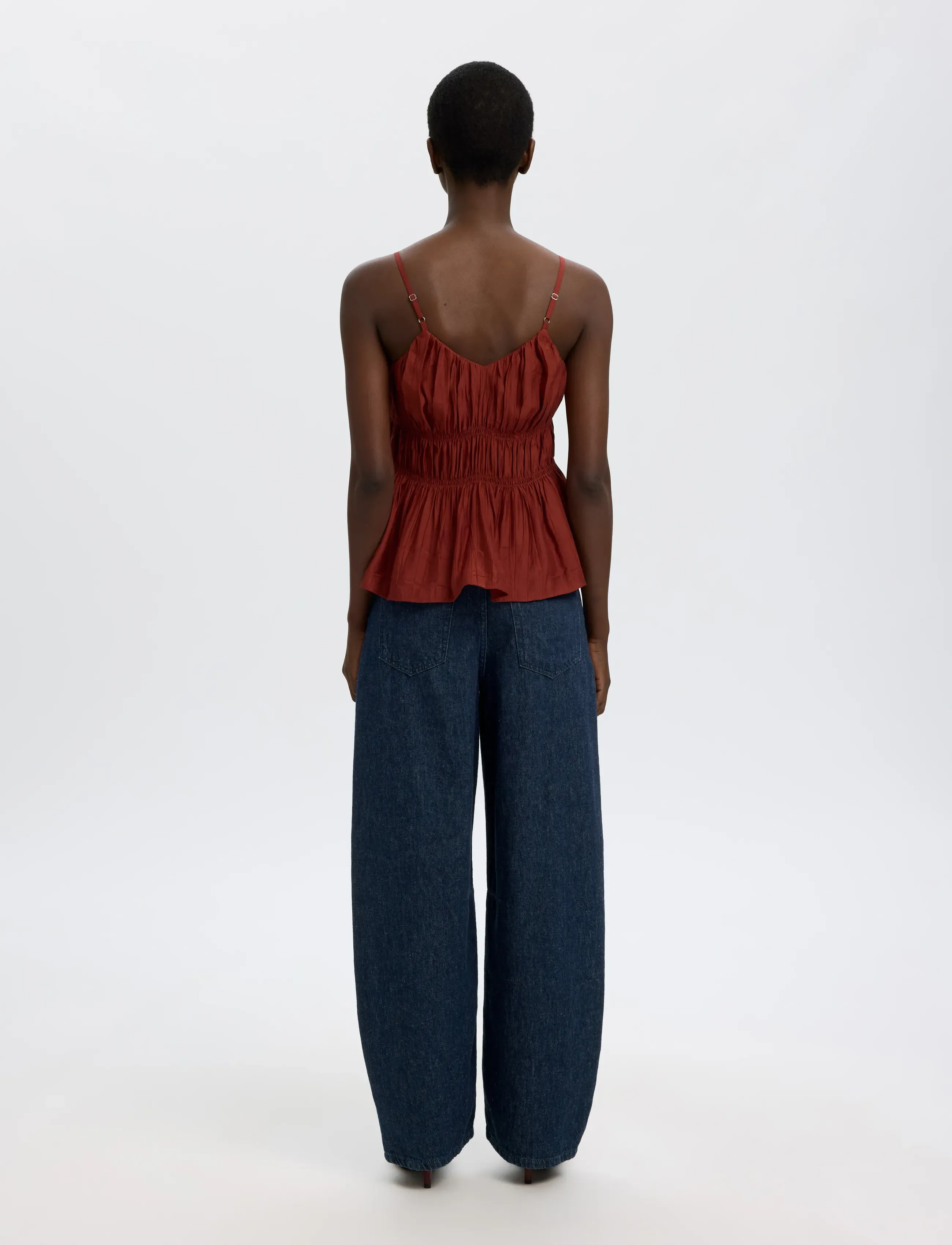 Selected - SLFLOOSE BARREL HANNY MW JEANS - barrel jeans - dark blue denim - 2
