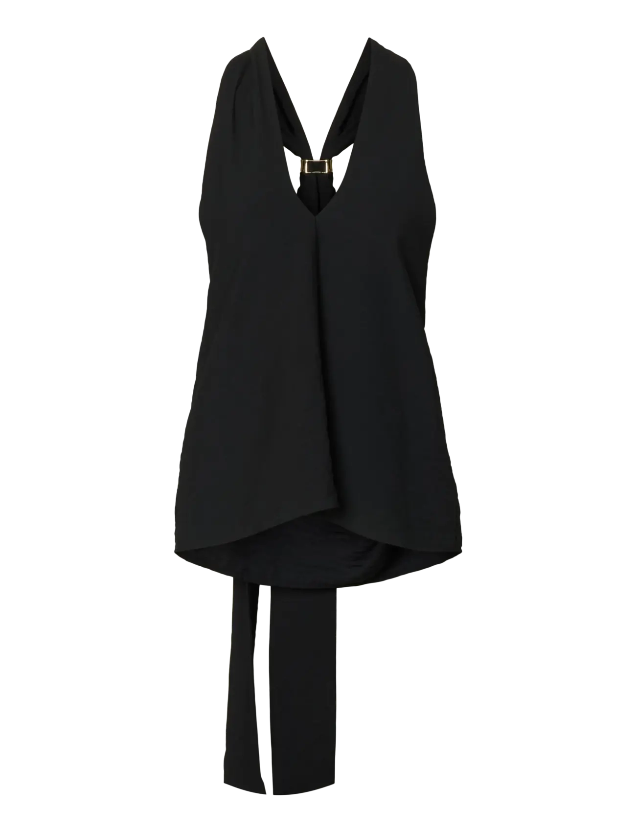 Selected SLFLISA SL HALTERNECK TOP B - Selected - BLACK / black