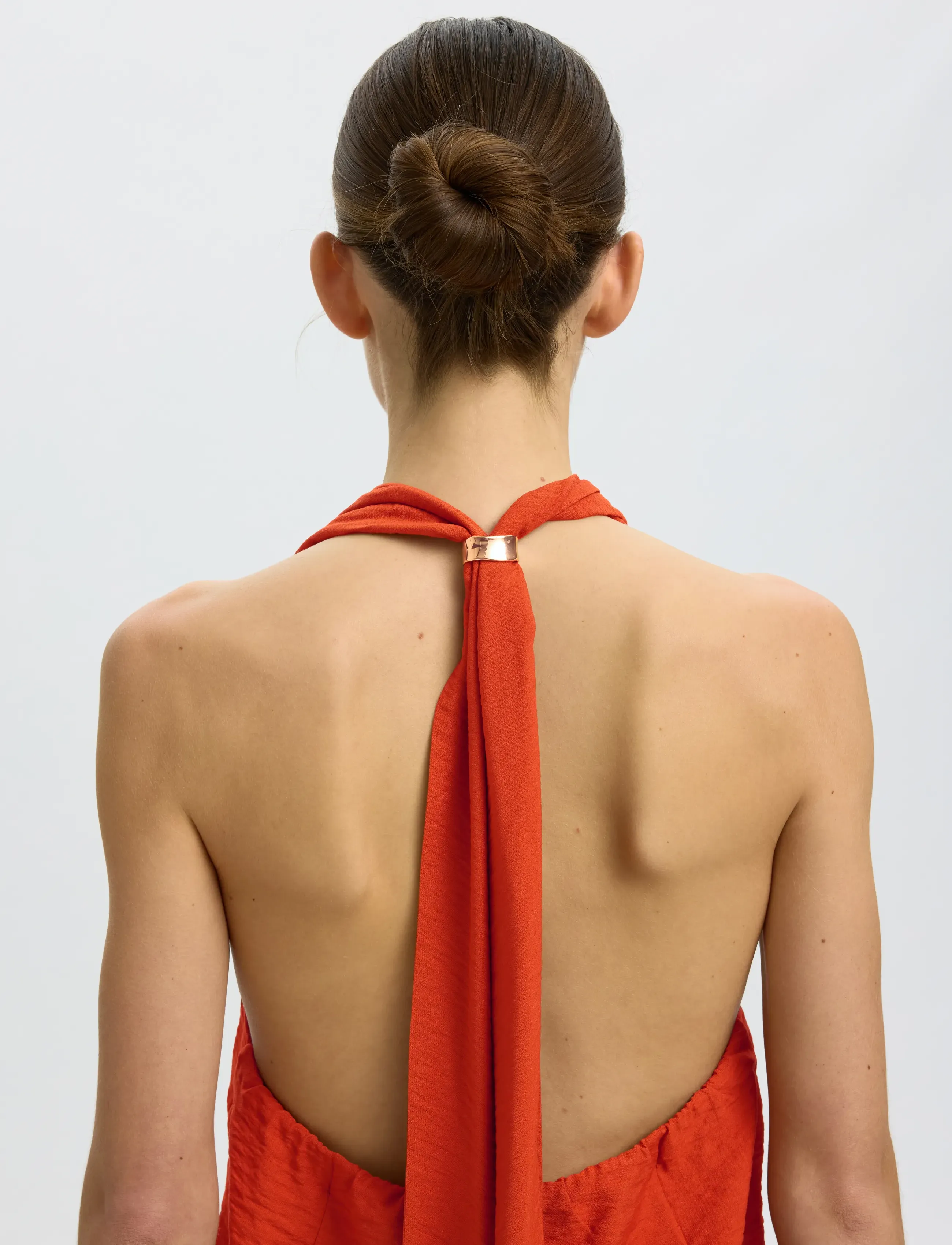 Selected - SLFLISA SL HALTERNECK TOP B - topy bez rękawów - potters clay - 5