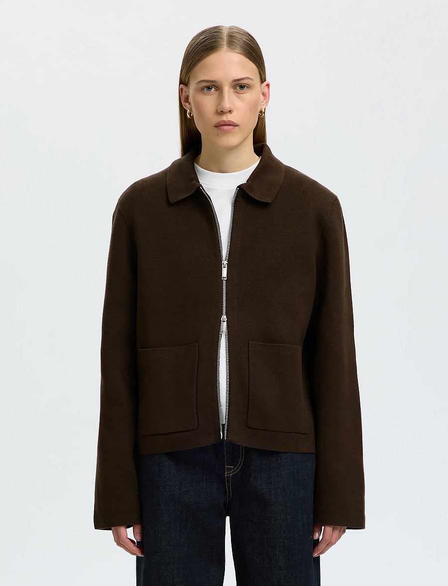 Selected - SLWMIKA LS KNIT CARDIGAN - strickjacken - delicioso - 0