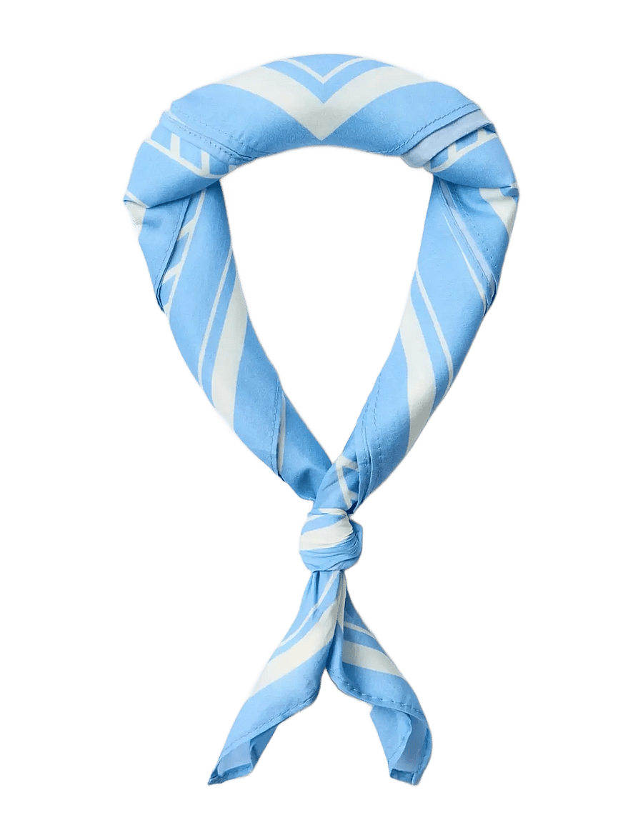 Selected - SLFNICOLINA BANDANA - tynde tørklæder - cashmere blue - 0