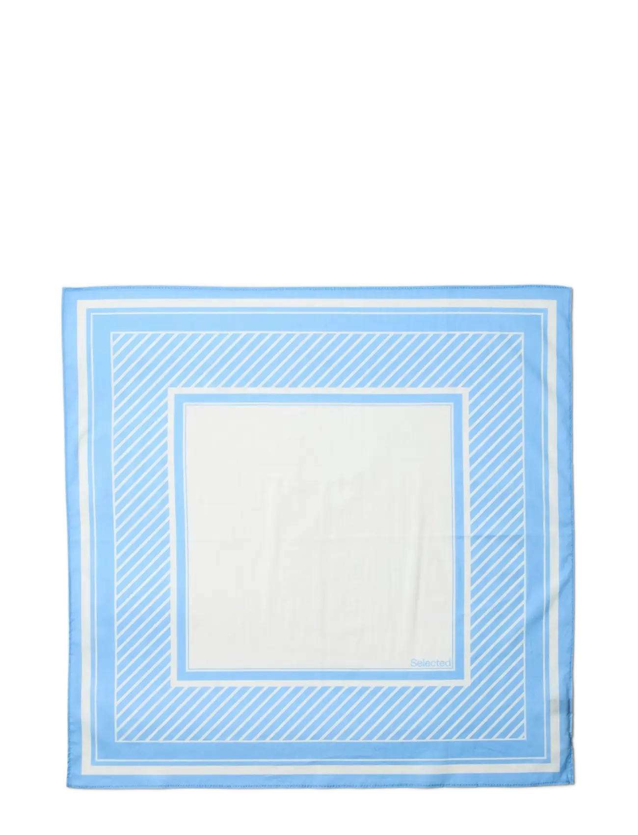 Selected - SLFNICOLINA BANDANA - lightweight scarves - cashmere blue - 1
