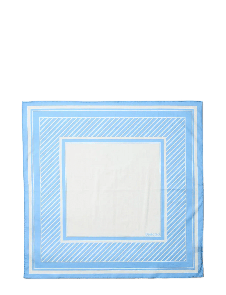 Selected - SLFNICOLINA BANDANA - tynde tørklæder - cashmere blue - 1