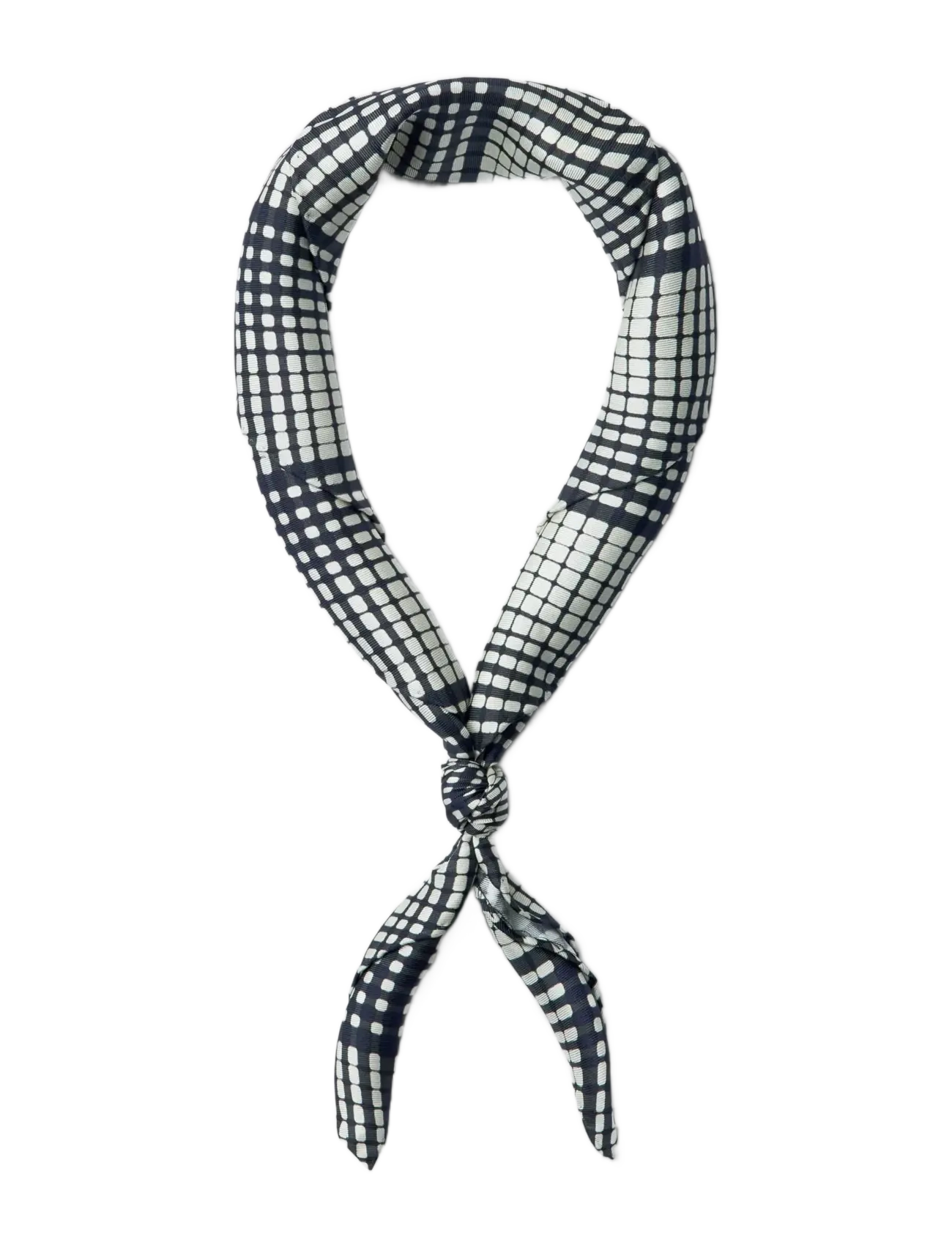 Selected SLFSARA SILK SCARF - Sallid - BLACK / black