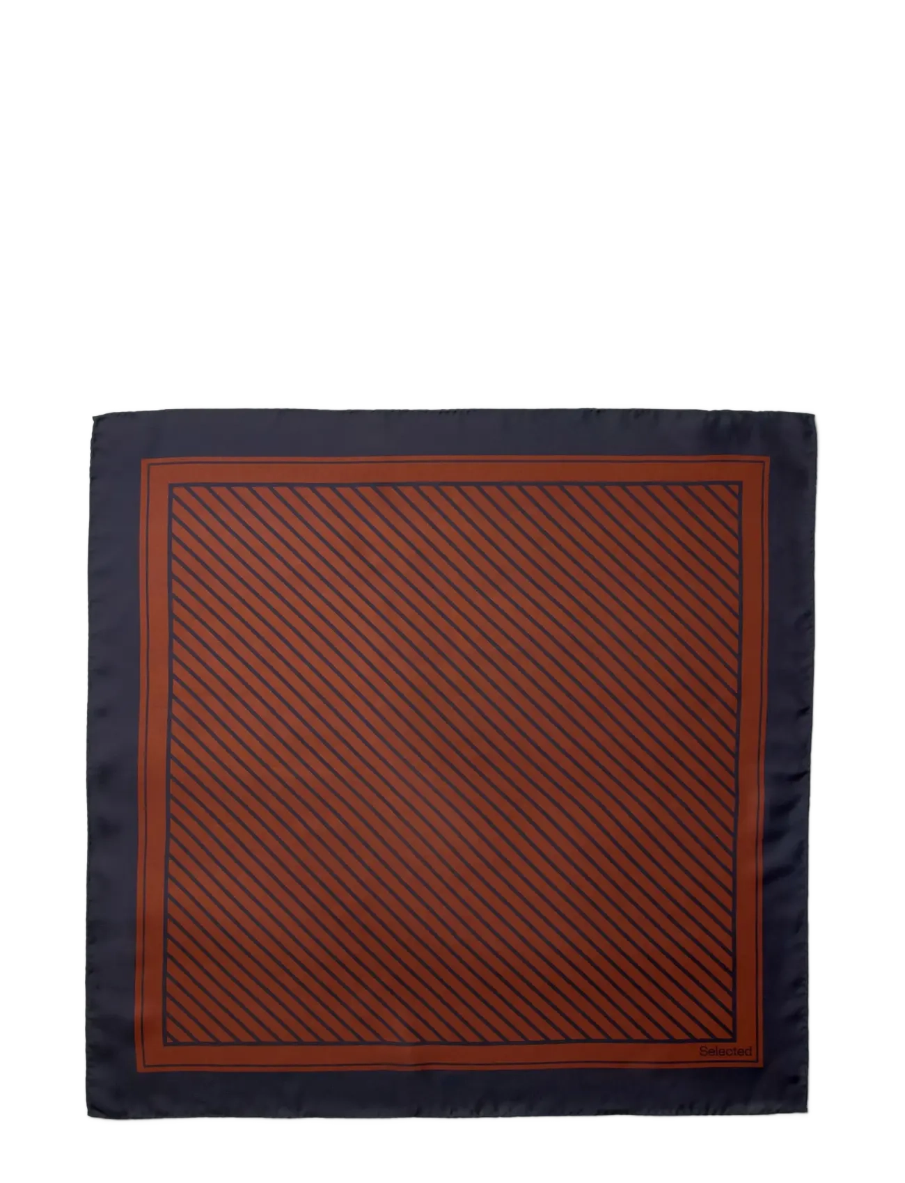 Selected - SLFSARA SILK SCARF - tynde tørklæder - cherry mahogany - 1