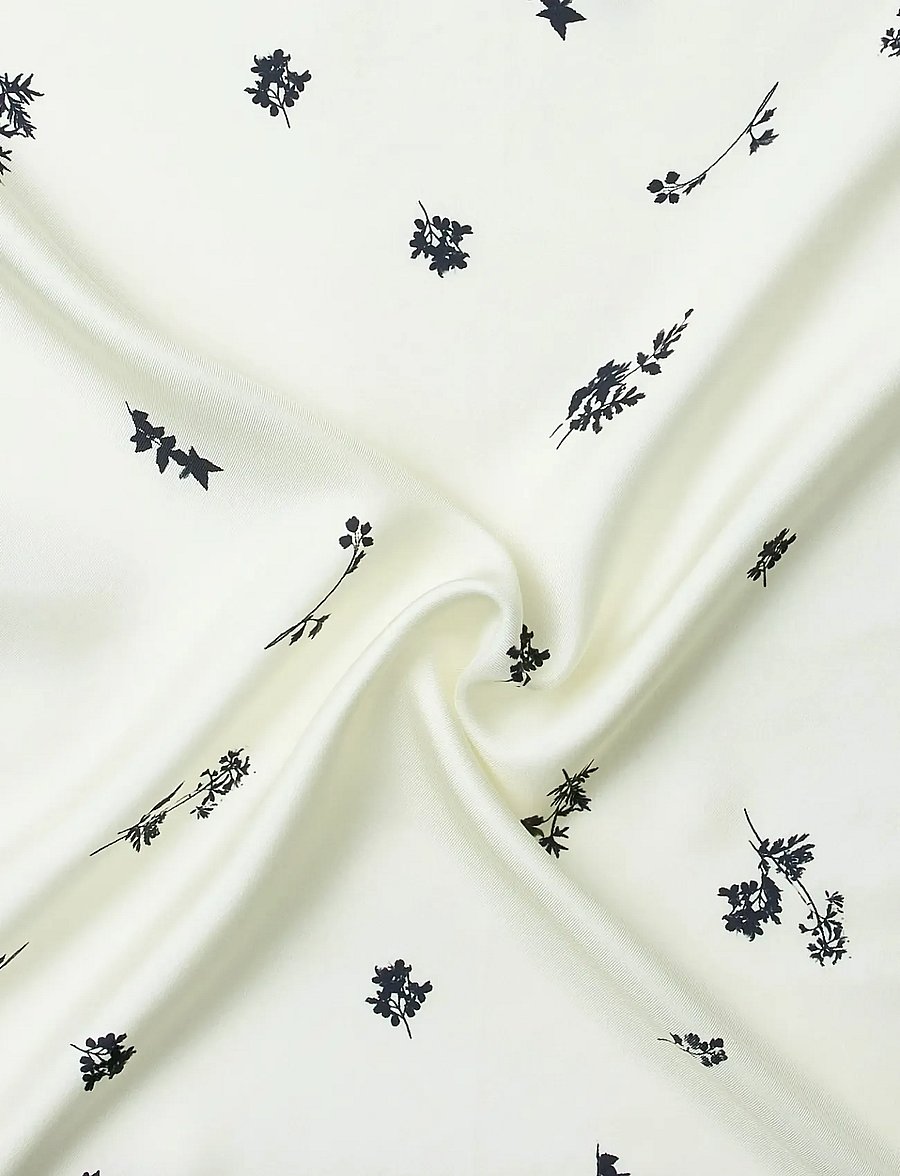Selected - SLFSARA SILK SCARF - skarelės - egret - 2