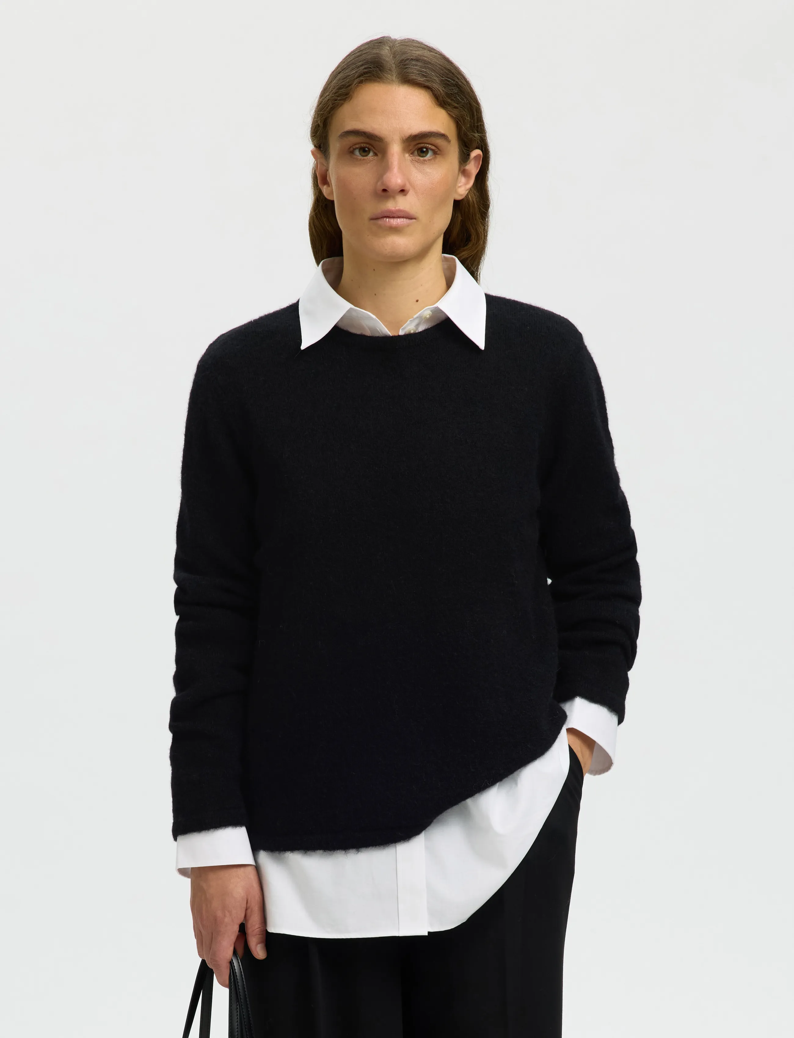Slwlulu New Ls Knit O-Neck Noos