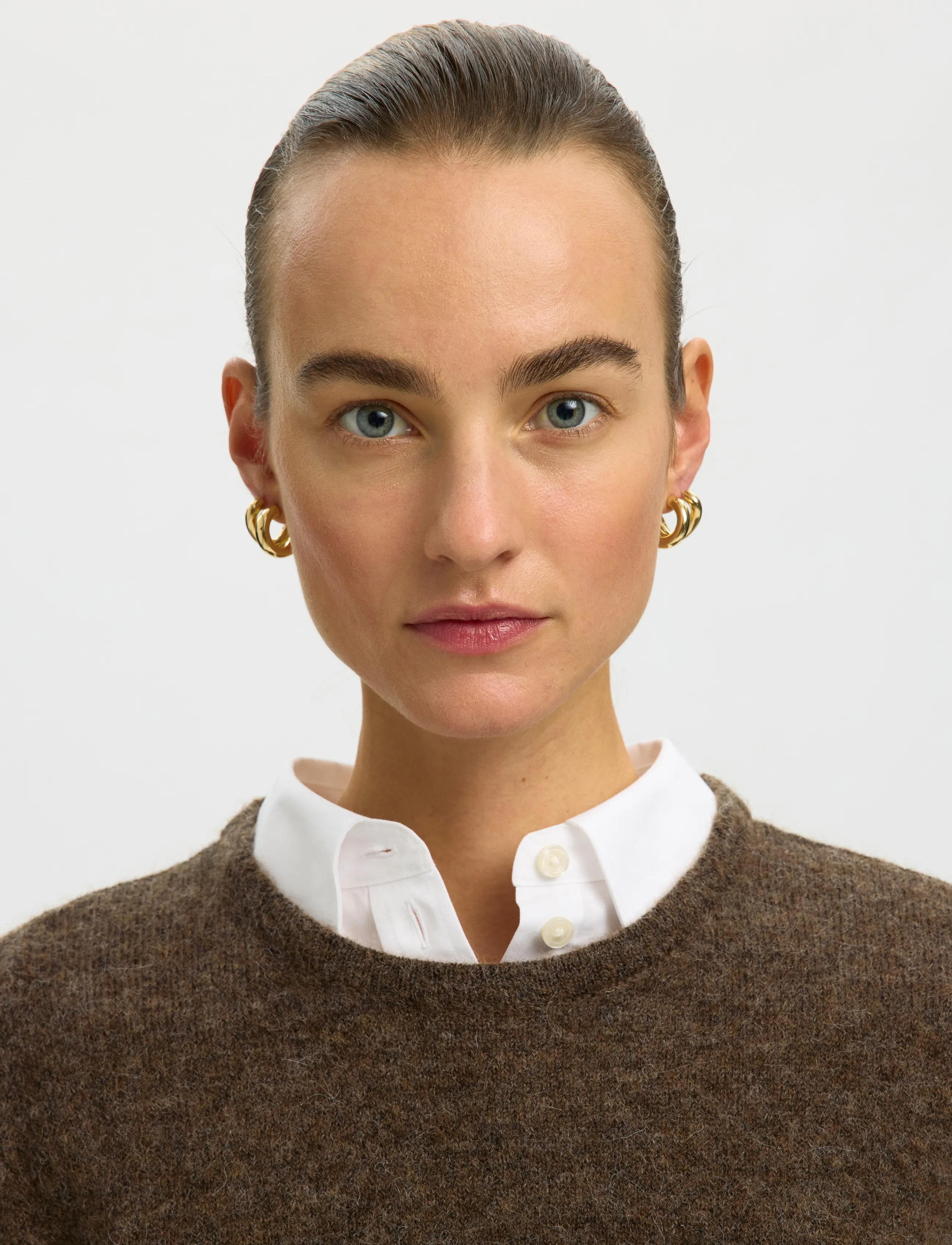 Selected - SLWLULU NEW LS KNIT O-NECK NOOS - kampsunid - dachshund - 4