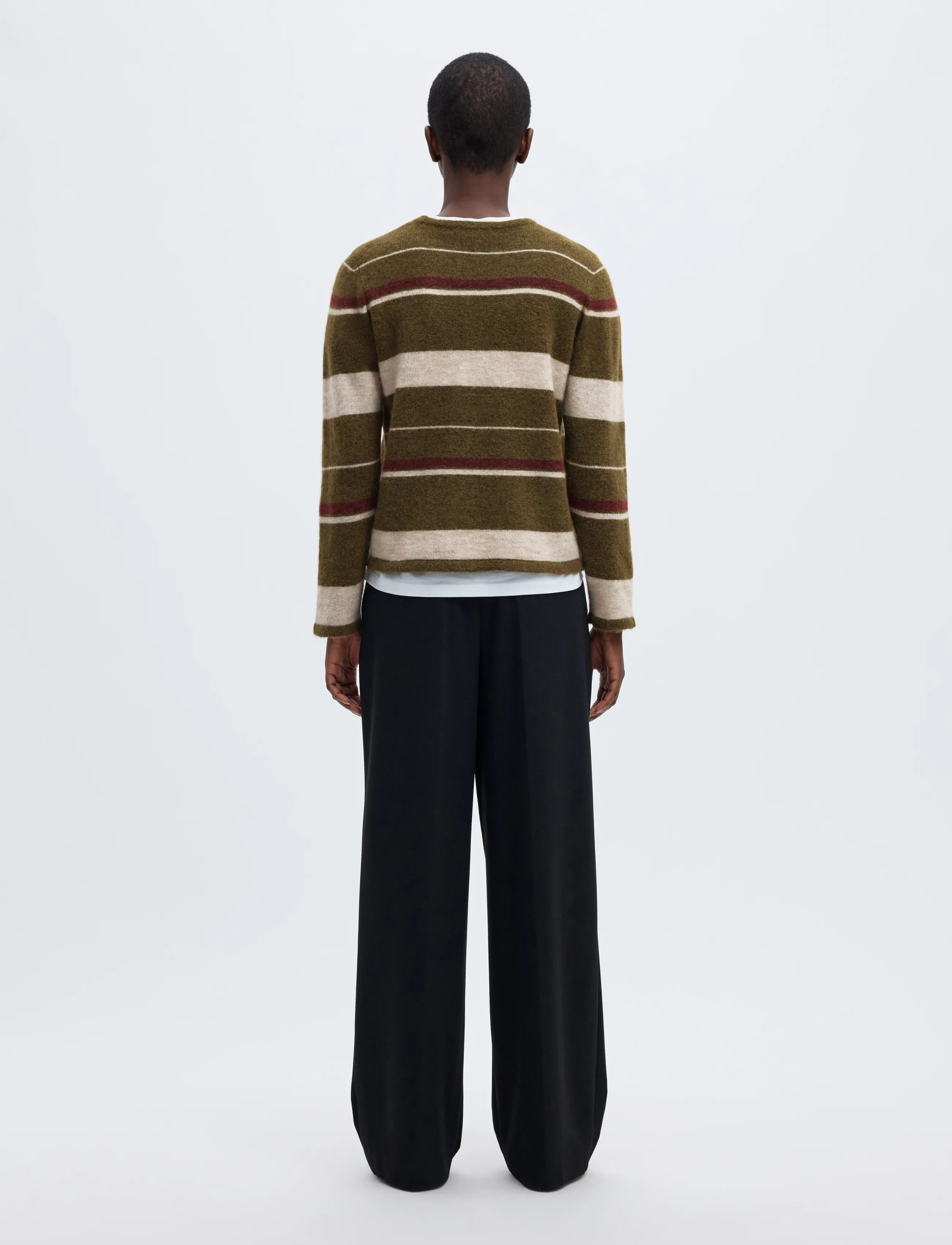 Selected - SLWLULU NEW LS KNIT O-NECK NOOS - pullover - fir green - 2