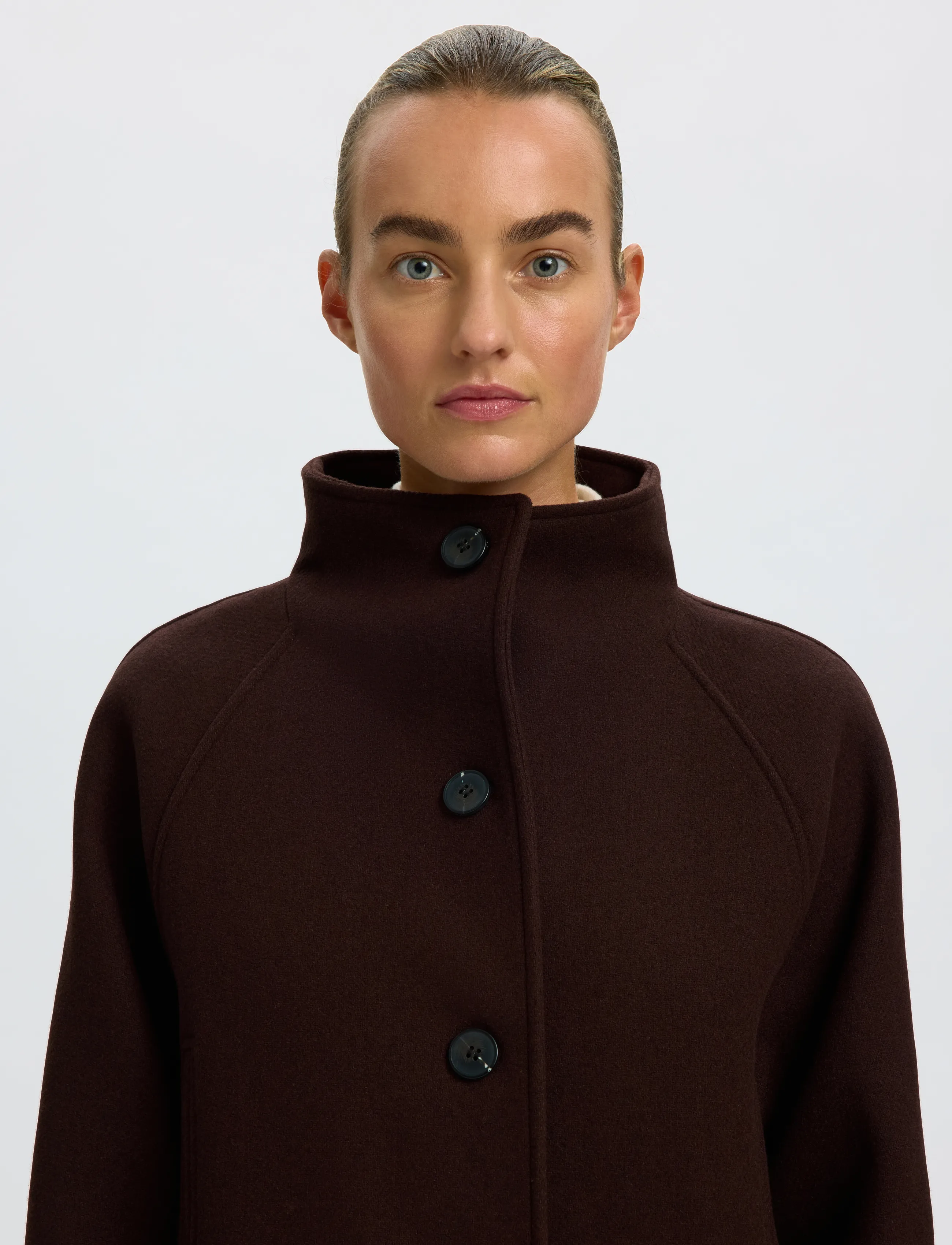 Selected - SLWZIA-VINNI WOOL BLEND COAT NOOS - winterjacken - delicioso - 4
