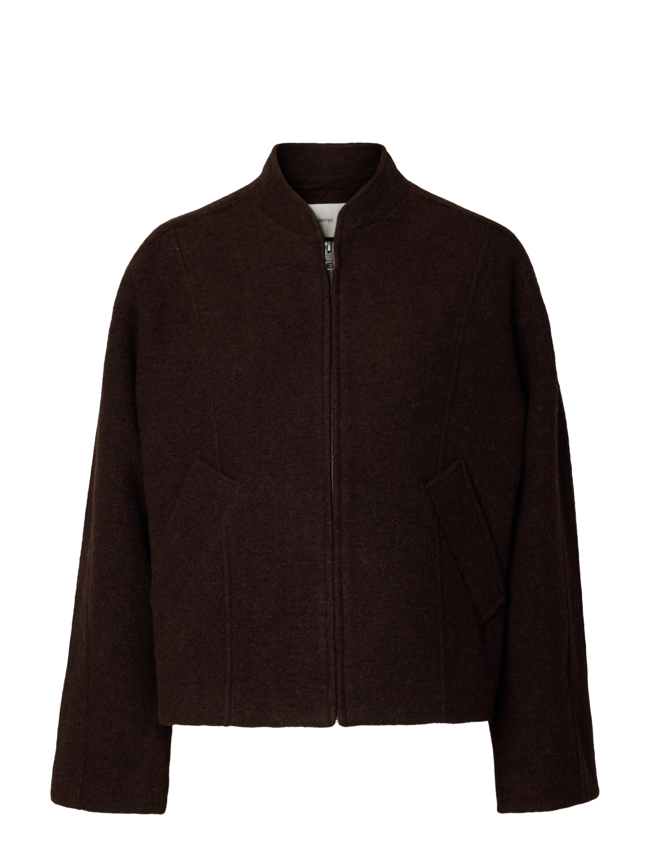 Selected - SLWJACQUELINE WOOL BLEND JACKET NOOS - ulljackor - delicioso - 1