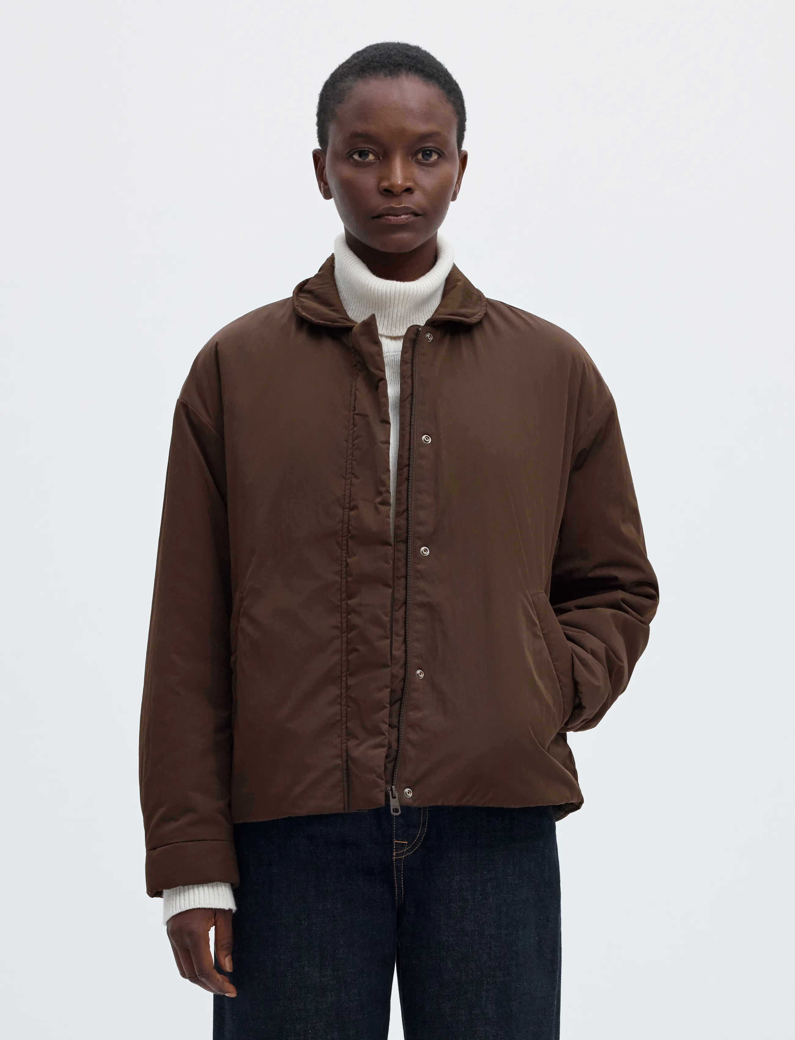 Selected SLWTASMIN JACKET #S - Jacken - DELICIOSO / brown