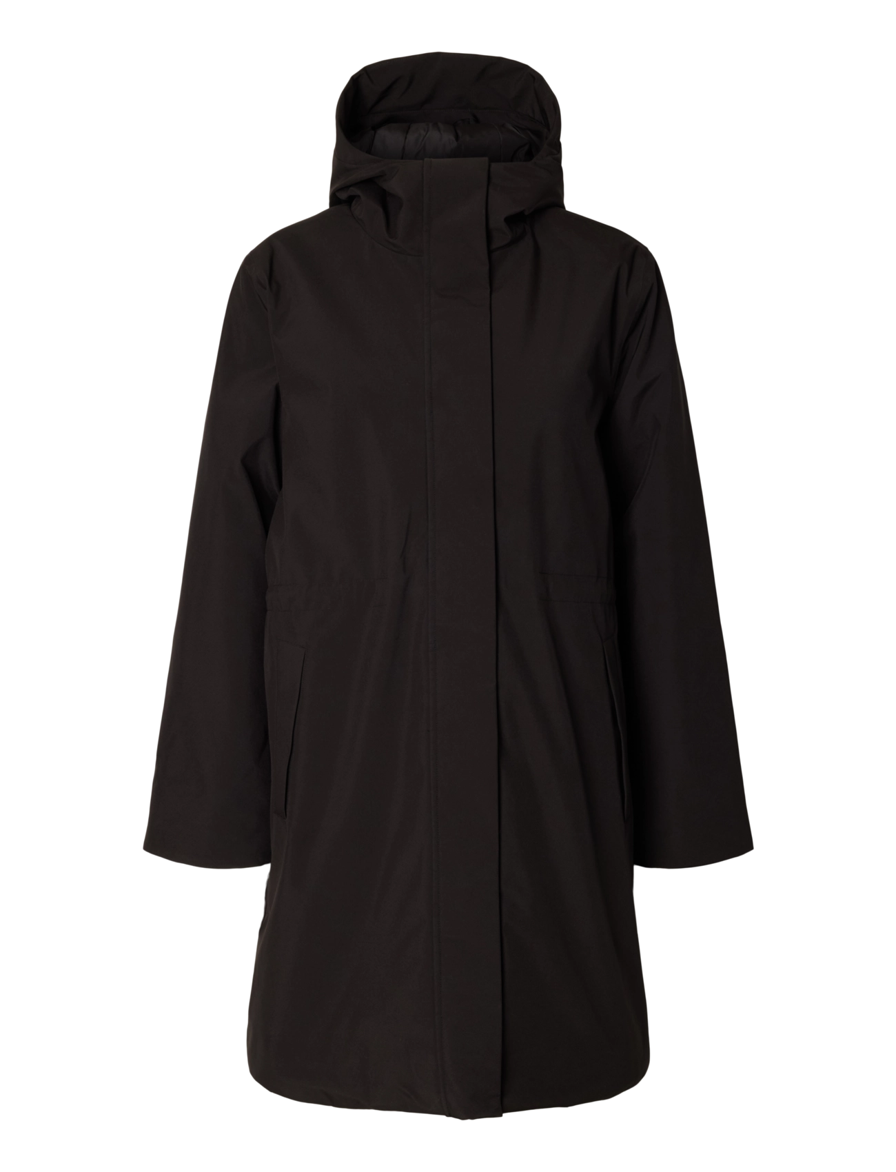Selected - SLWFRANCINE URBAN TECH PARKA - parkas - black - 1