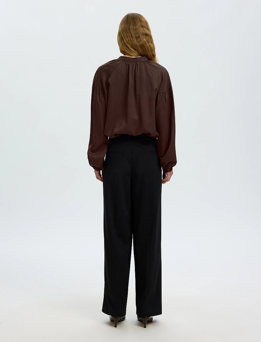 Selected - SLWDONNA LS SHIRT NOOS - delicioso - 2
