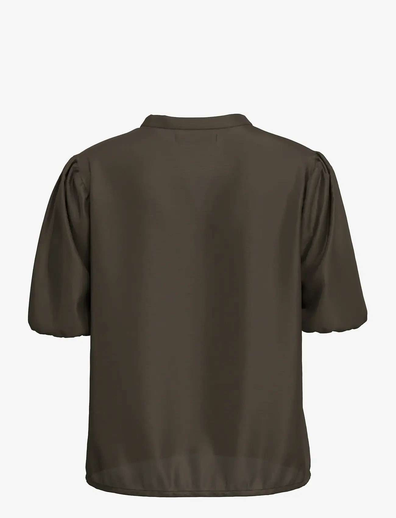 Selected - SLFLAURINA 2/4 SLEEVE TOP EX - kortärmade blusar - delicioso - 1