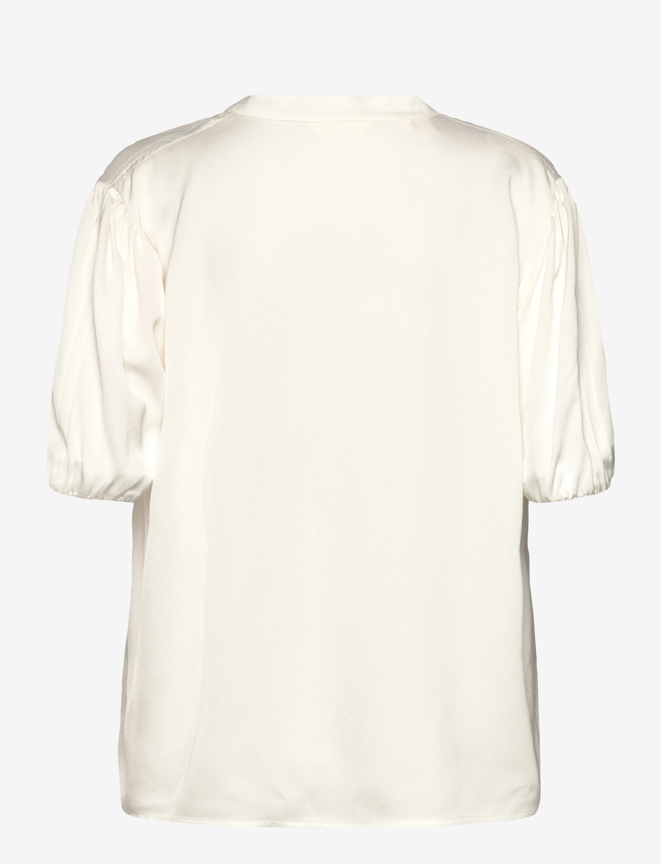 Selected - SLFLAURINA 2/4 SLEEVE TOP EX - short-sleeved blouses - snow white - 1