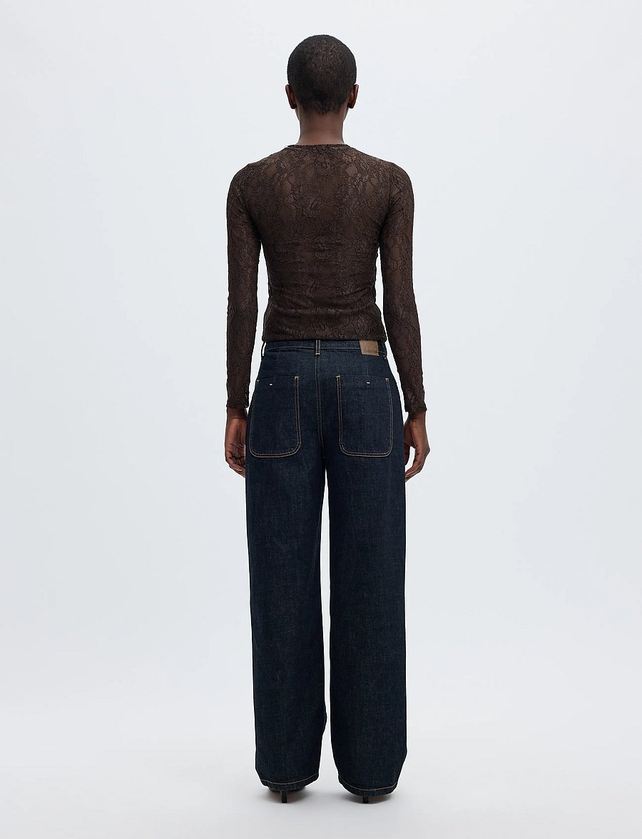 Selected - SLWMISTA LS O-NECK TOP - langærmede toppe - delicioso - 2