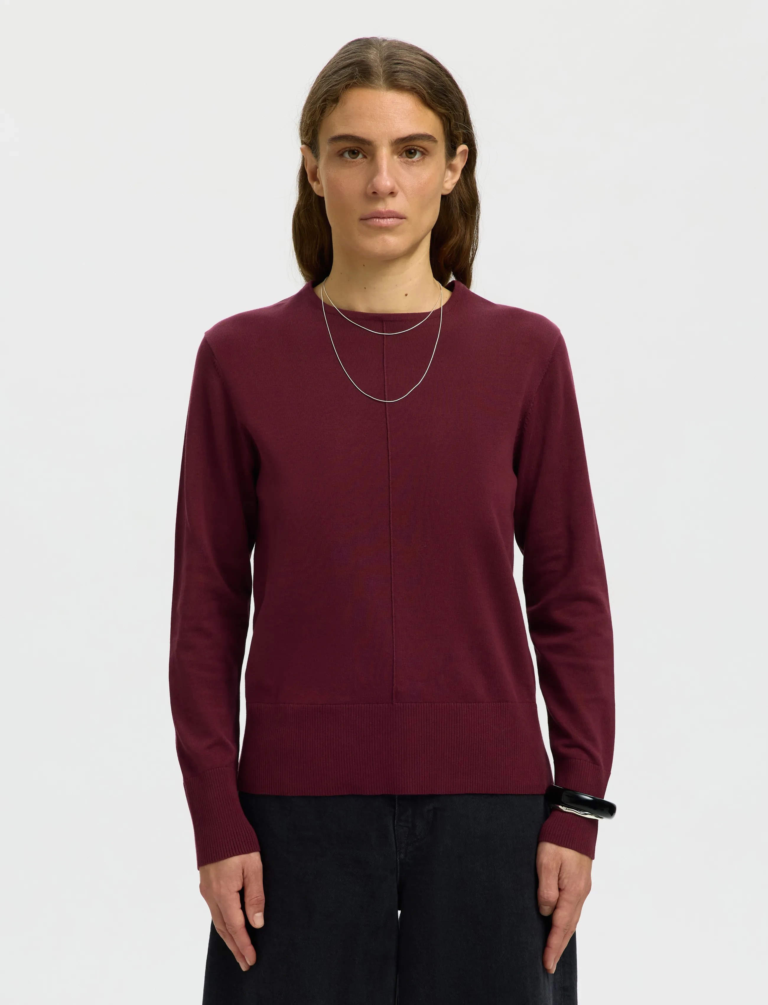 Slwtoledo Ls Knit O-Neck