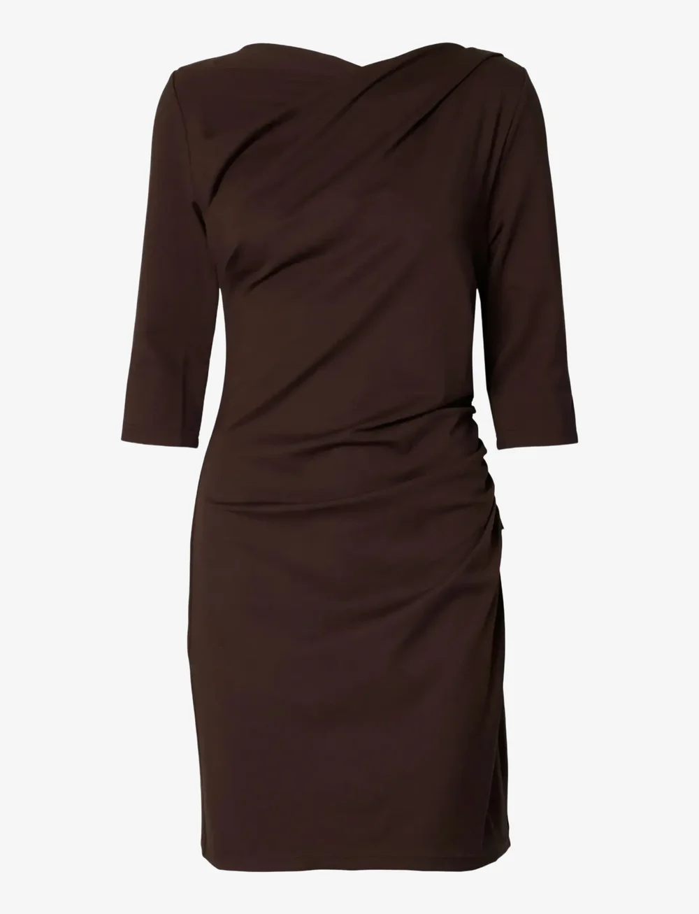 Selected - SLFIRA-CAROLINA 3/4 SHORT DRESS - fodralklänningar - delicioso - 0