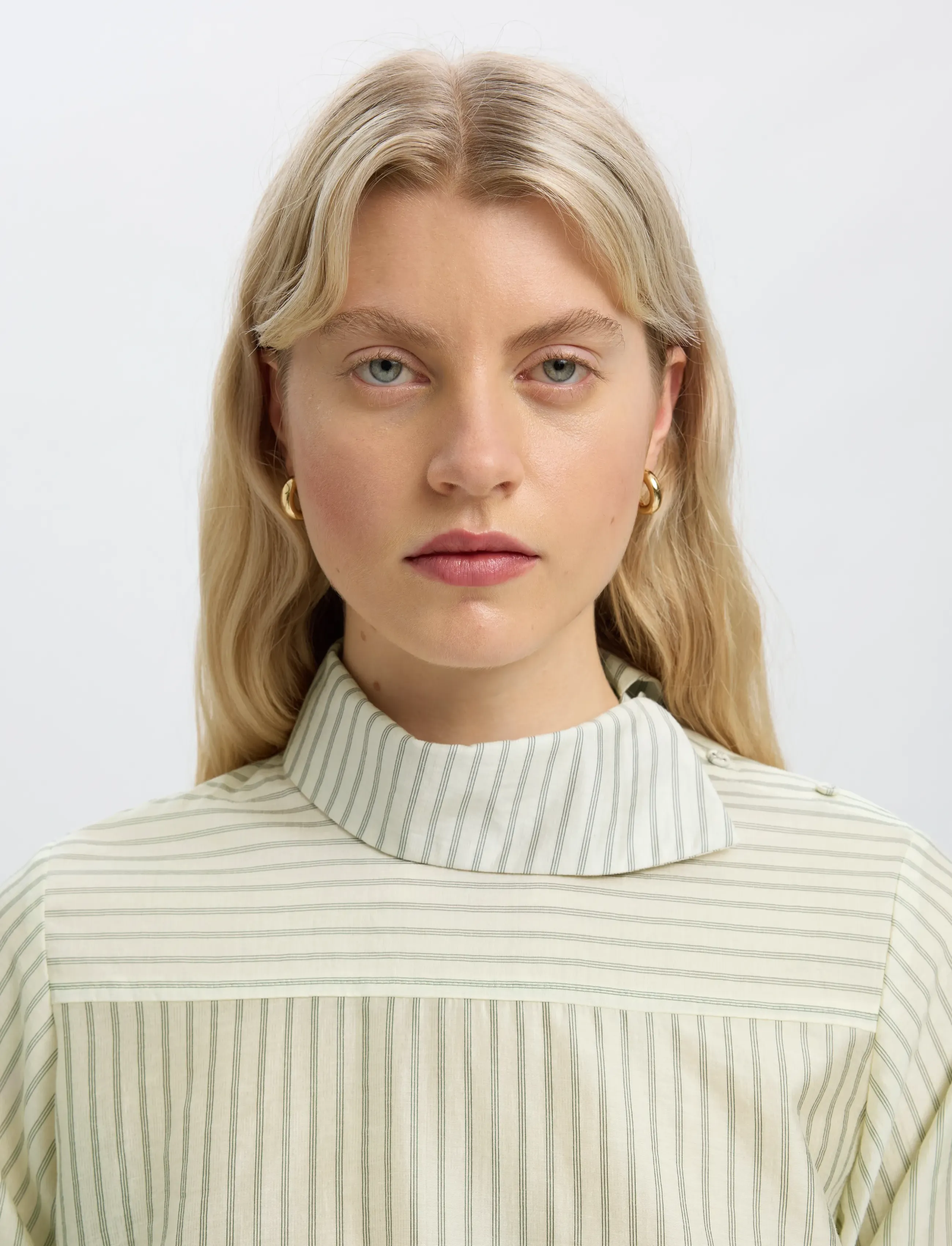 Selected - SLWCONNIE LS RELAXED TOP - egret - 4