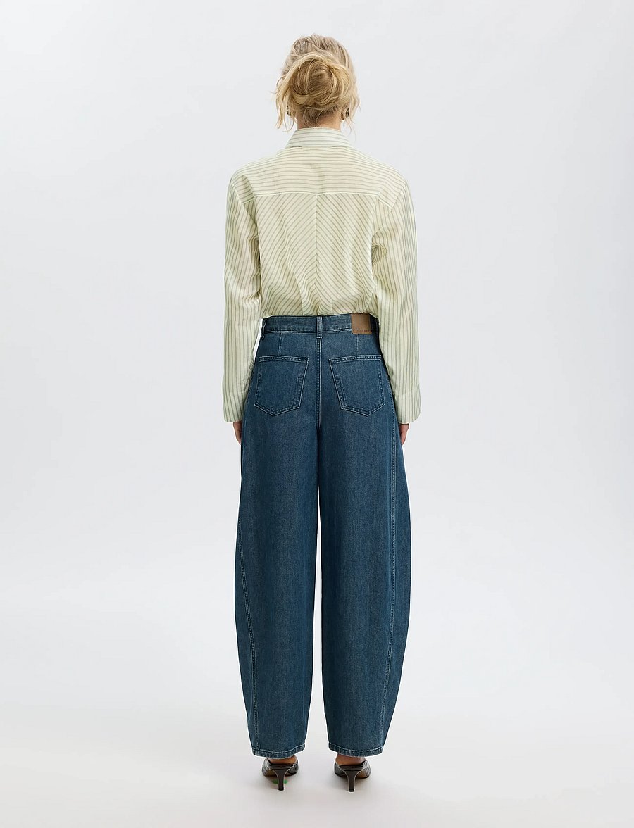 Selected - SLWCONNIE LS RELAXED SHIRT - langærmede skjorter - egret - 2