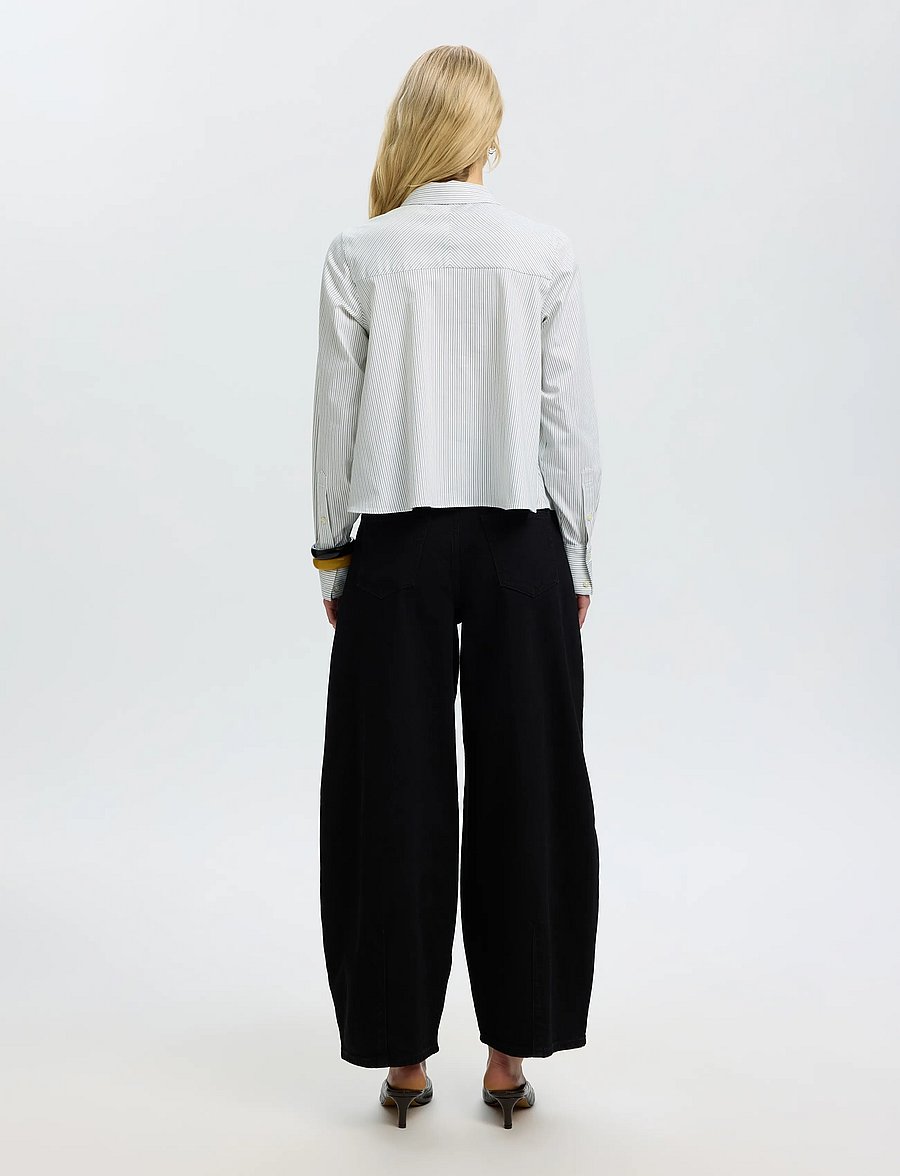 Selected - SLWROMIE LS RELAXED SHIRT - long-sleeved shirts - avocado oil - 2