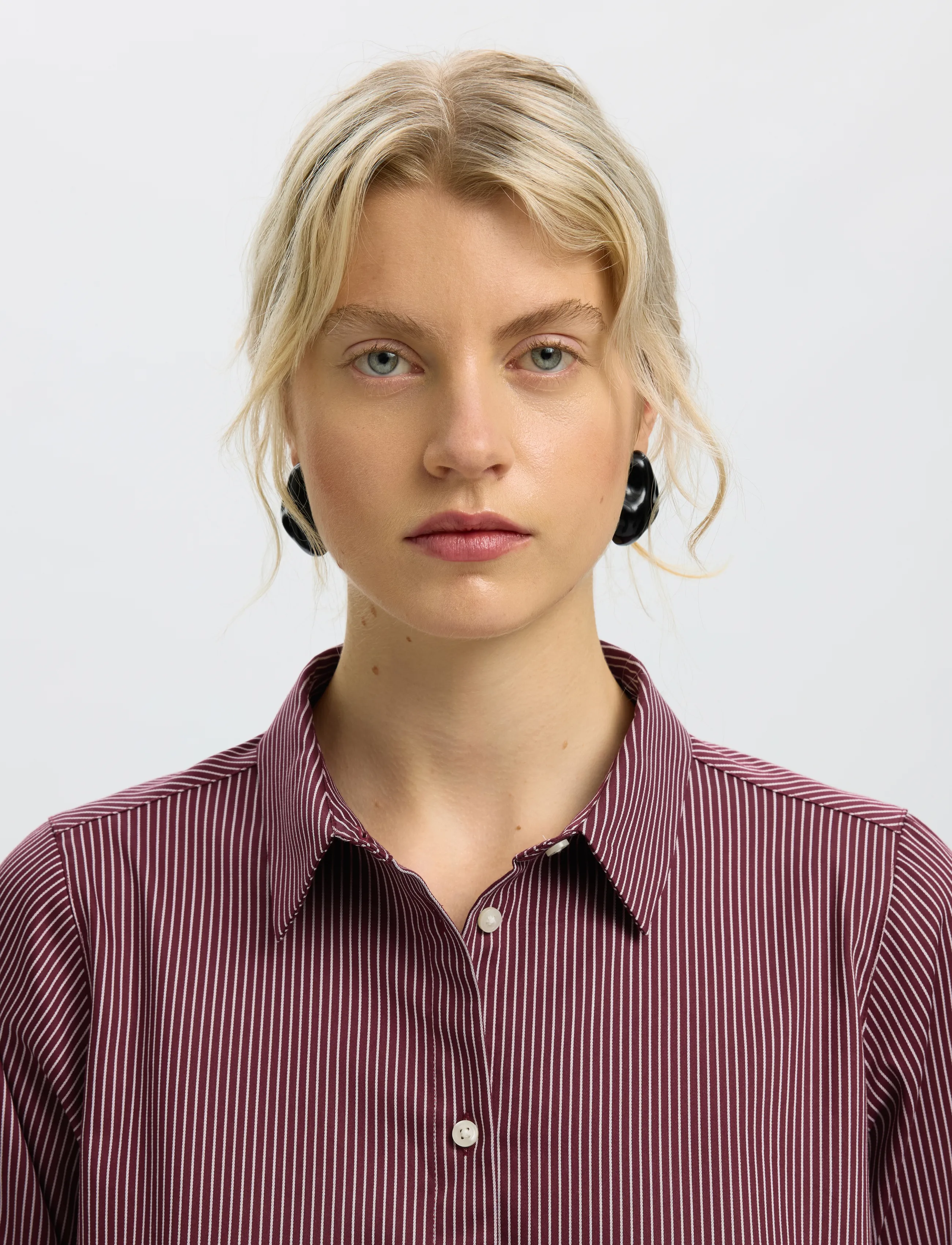 Selected - SLWROMIE LS RELAXED SHIRT - langärmlige hemden - tawny port - 4
