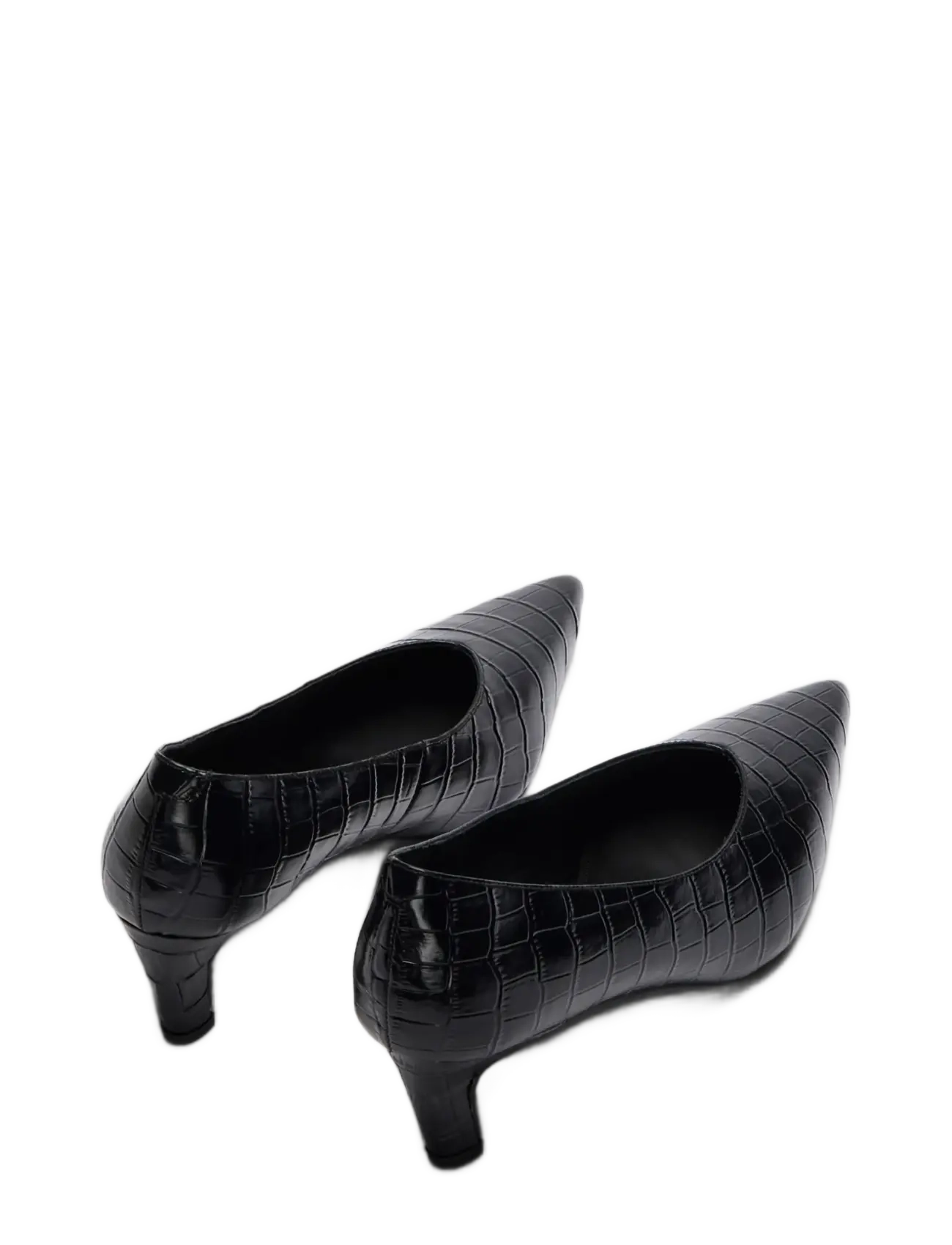 Selected - SLWIVY LEATHER PUMP - pumps - black - 1
