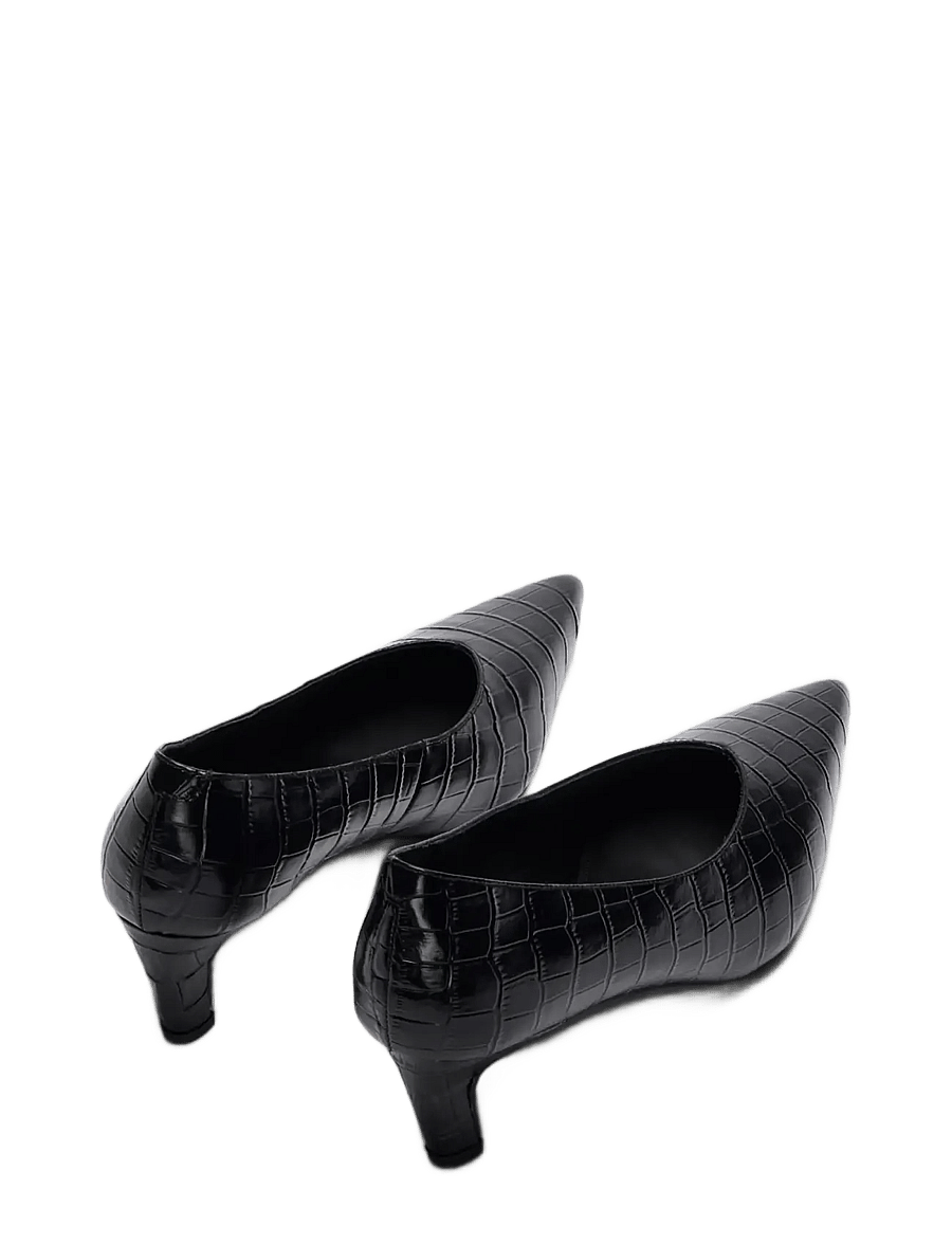 Selected - SLWIVY LEATHER PUMP - pumps - black - 1
