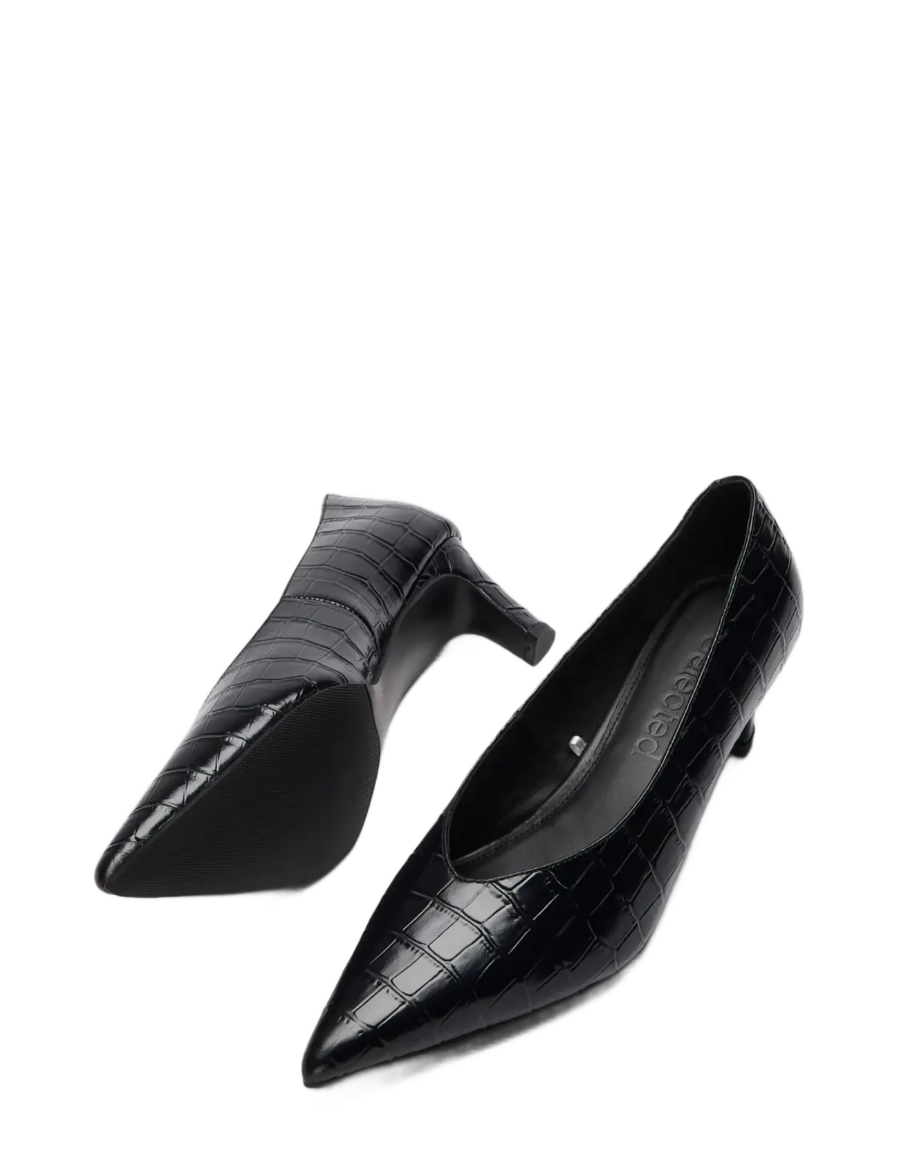 Selected - SLWIVY LEATHER PUMP - pumps - black - 2
