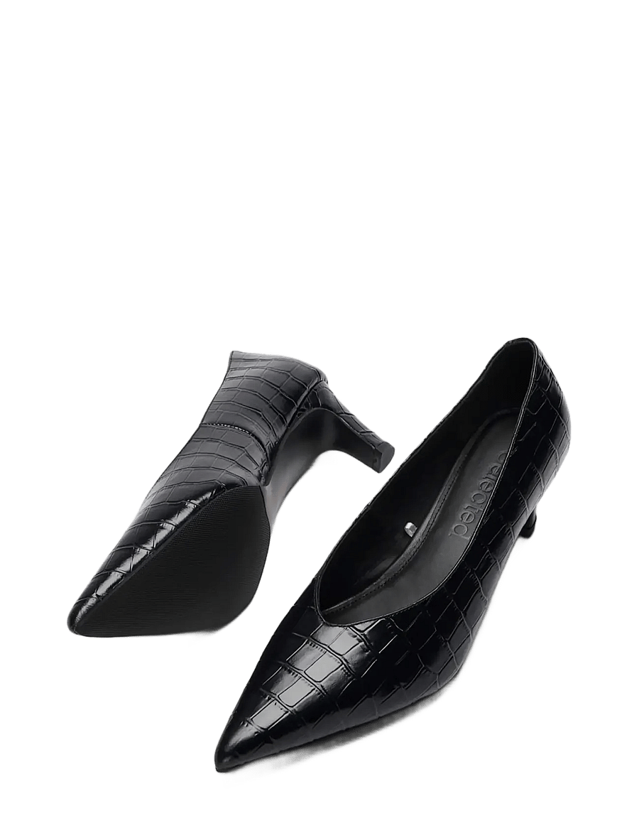 Selected - SLWIVY LEATHER PUMP - pumps - black - 2