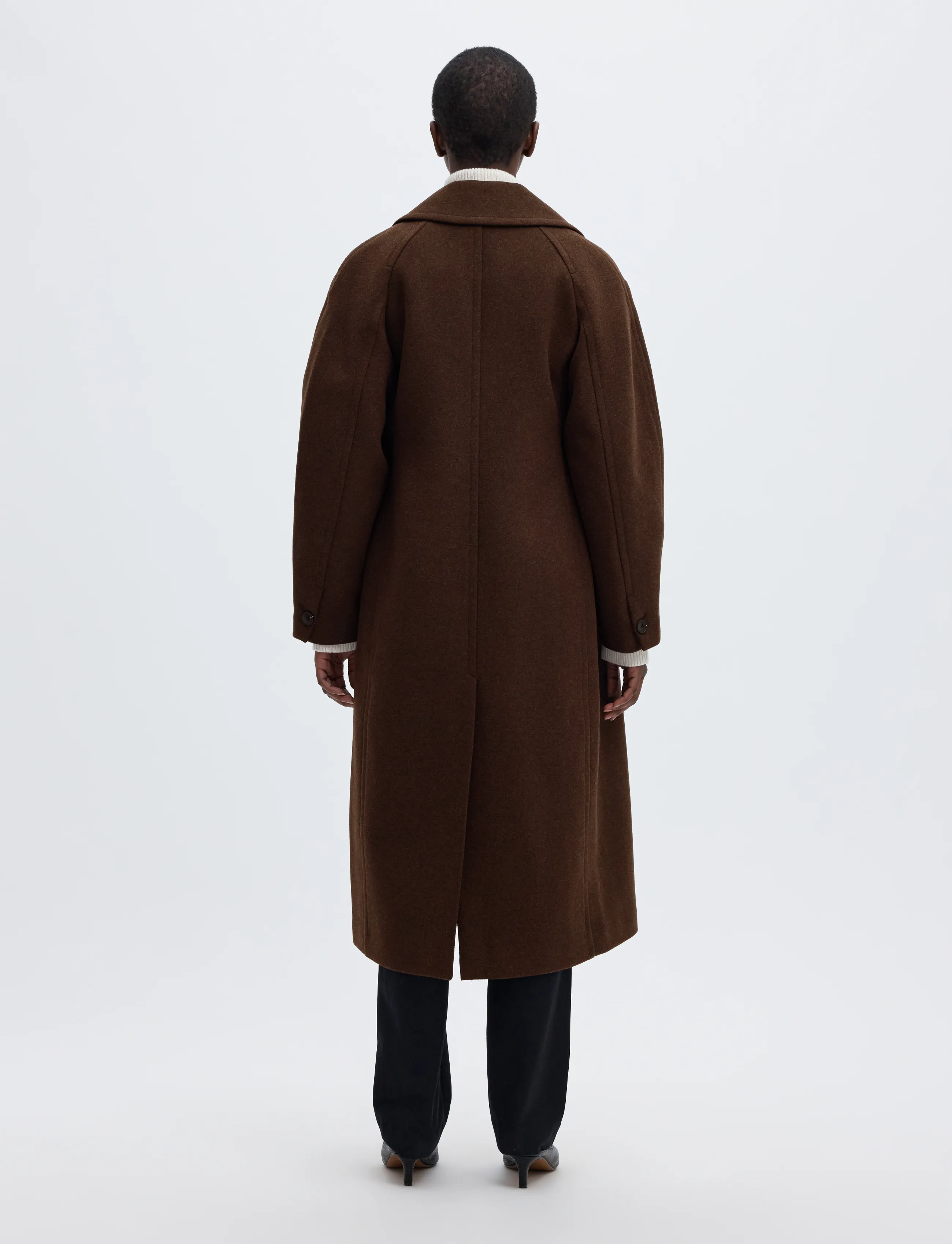 Selected - SLWVALERIE WOOL BLEND COAT - delicioso - 2