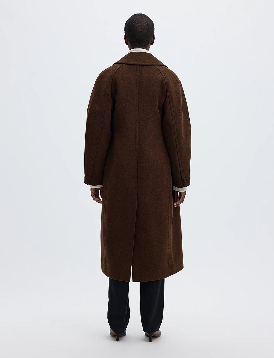 Selected - SLWVALERIE WOOL BLEND COAT - delicioso - 2