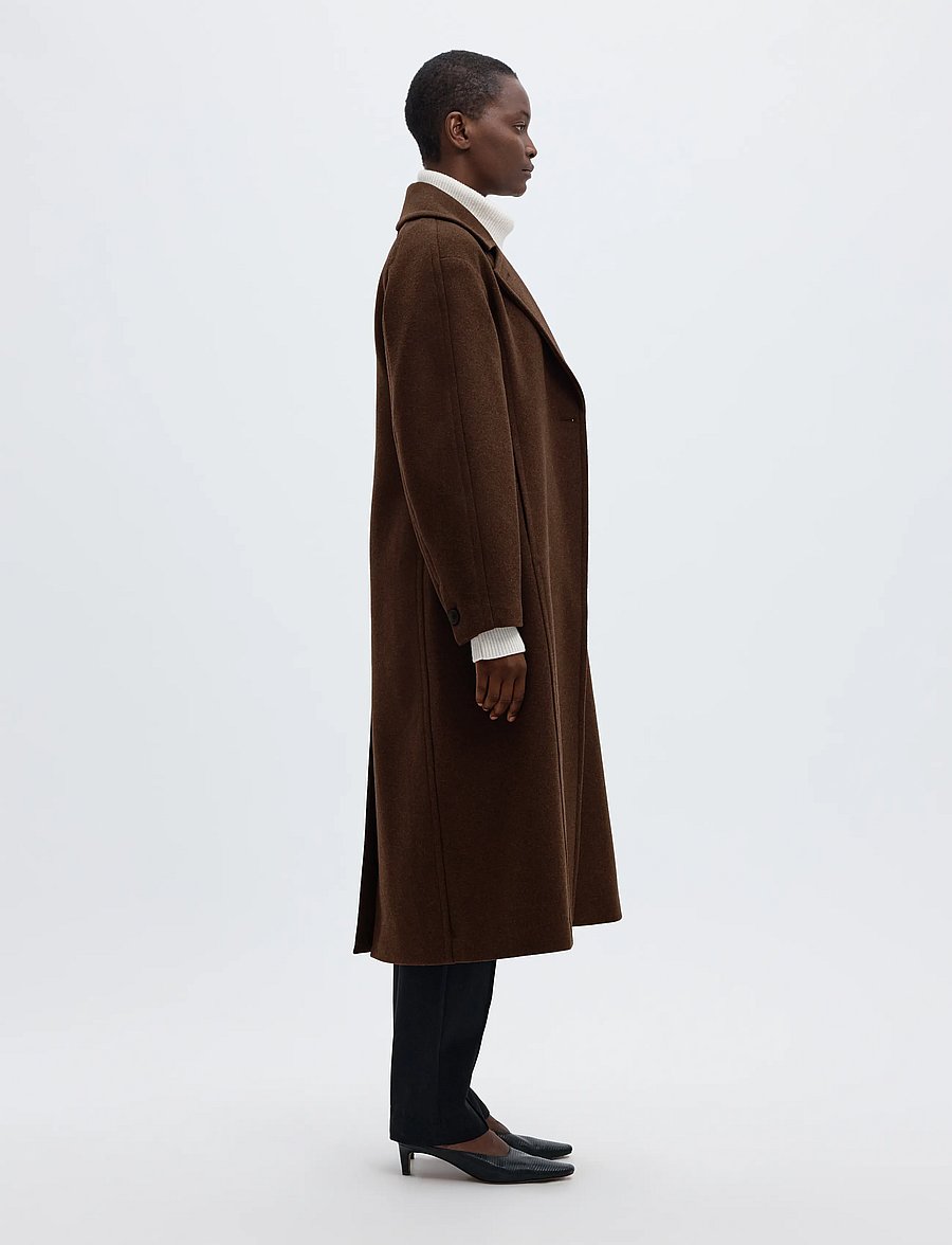 Selected - SLWVALERIE WOOL BLEND COAT - delicioso - 3